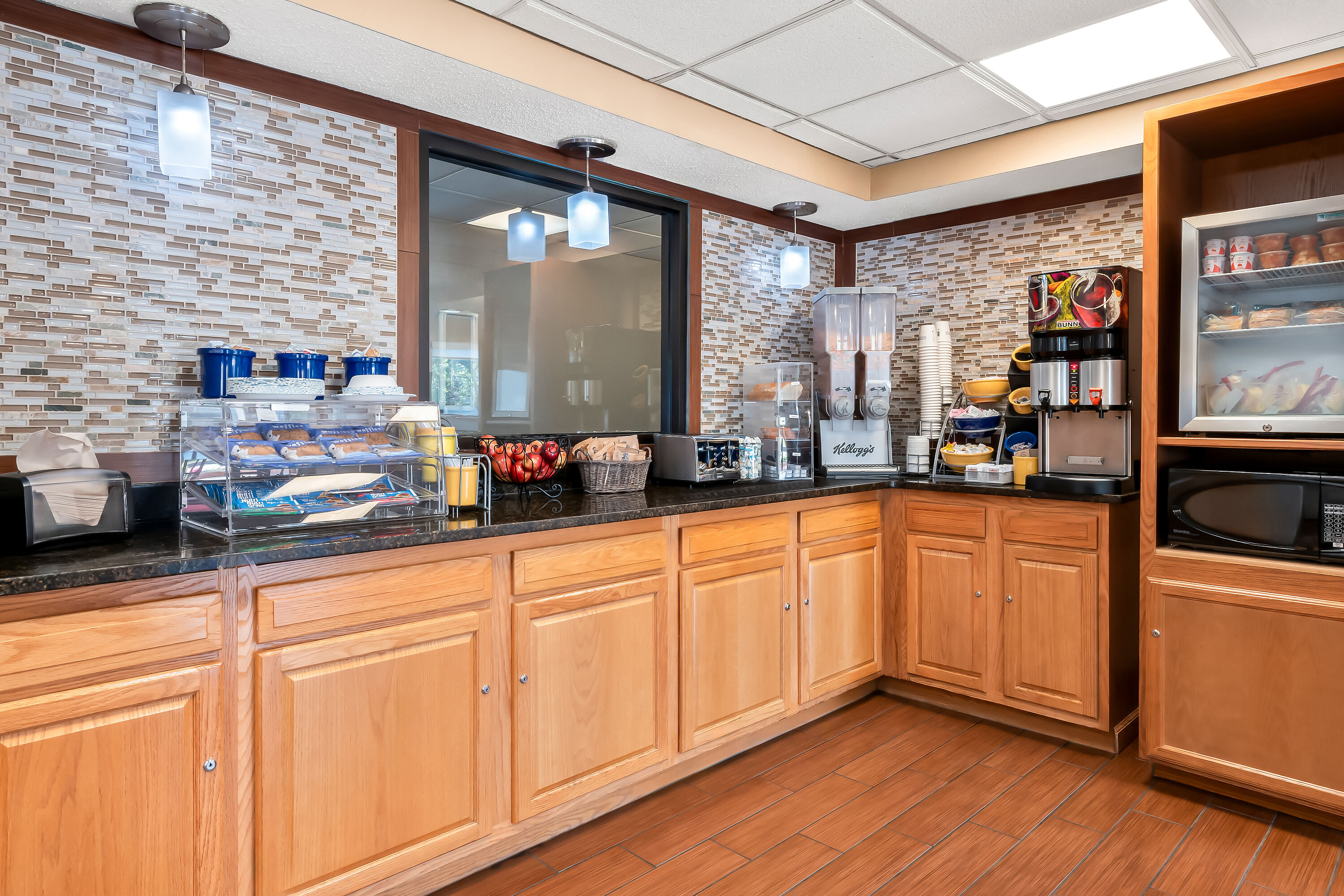 Free breakfast at Days Inn by Wyndham Hillsdale in Hillsdale, Michigan