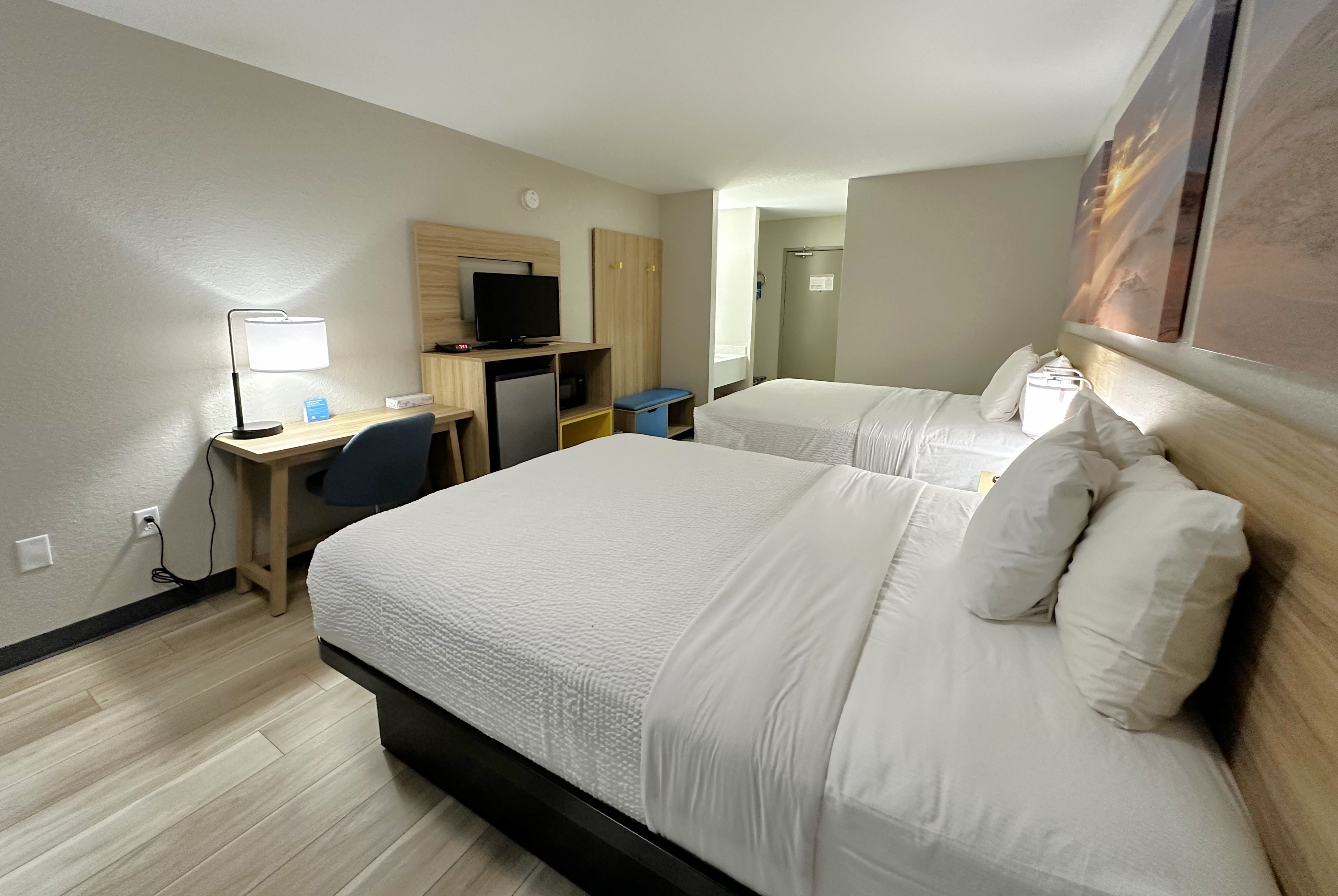 Guest room at the Days Inn by Wyndham Holland in Holland, Michigan