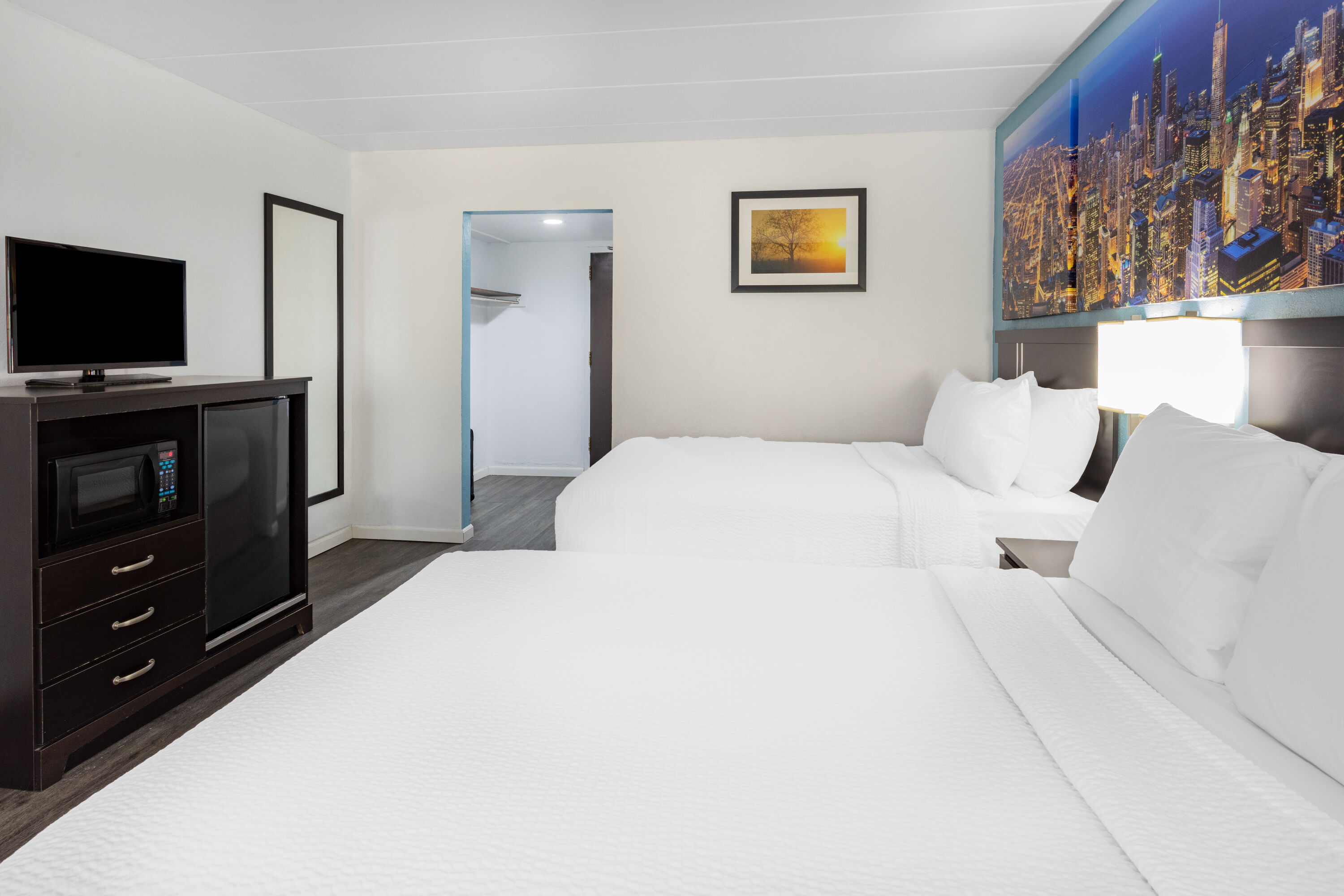 Guest room at the Days Inn by Wyndham Livonia/Canton/Detroit in Livonia, Michigan