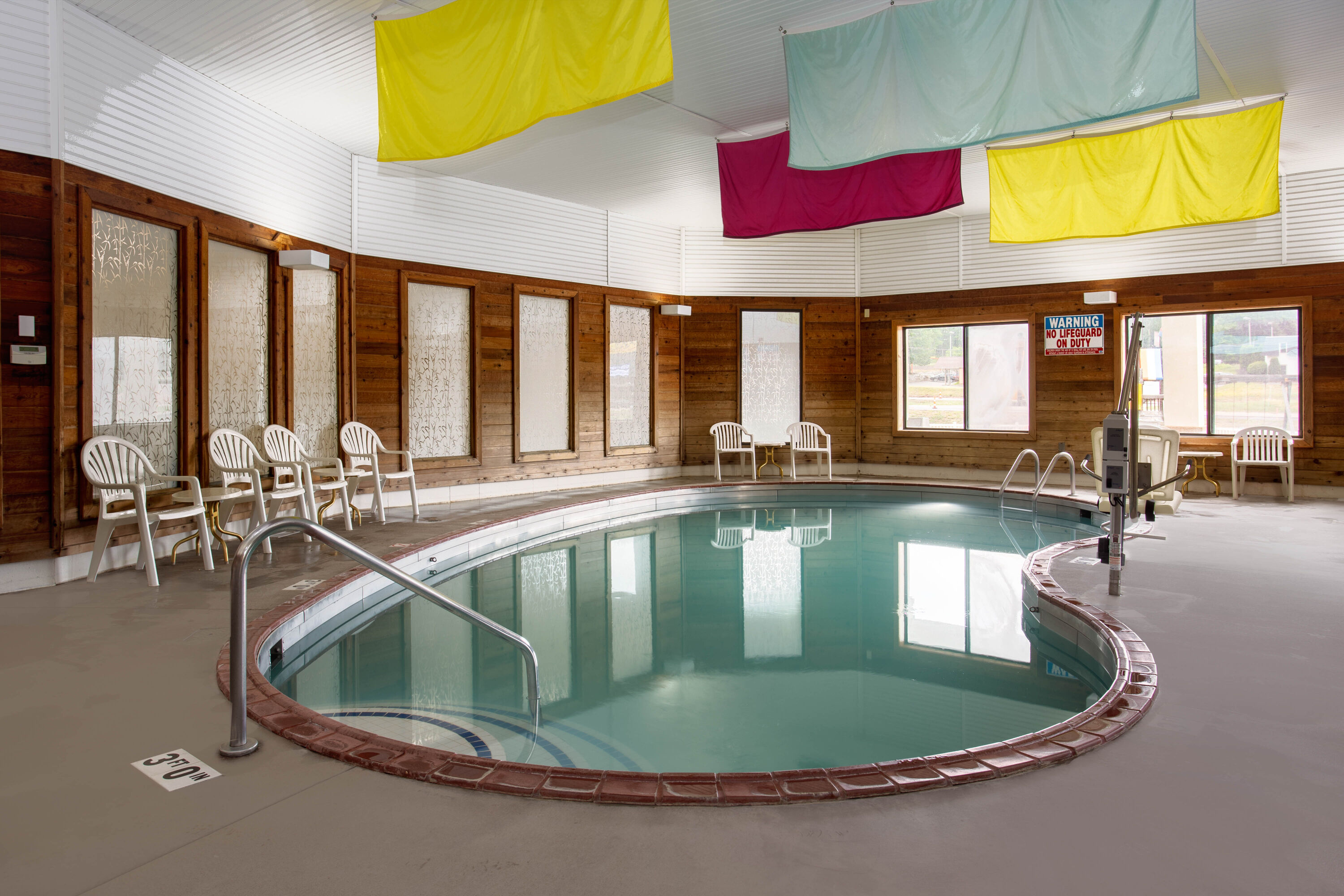 Pool at the Days Inn by Wyndham Marquette in Marquette, Michigan