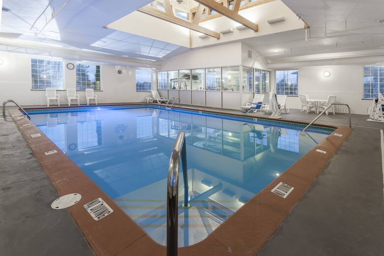 Pool at the Days Inn Pentwater in Pentwater, Michigan