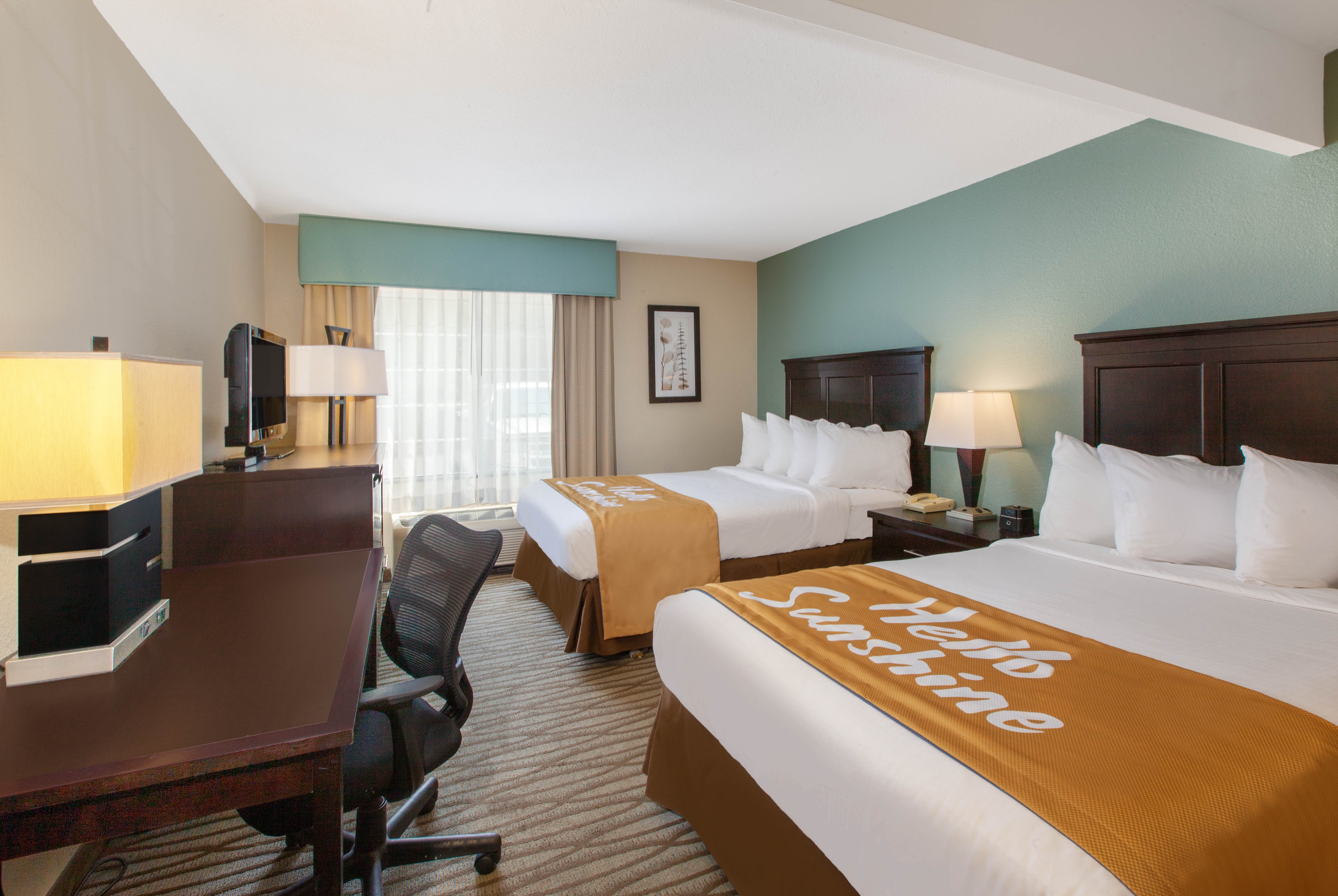 Guest room at the Days Inn by Wyndham Petoskey in Petoskey, Michigan