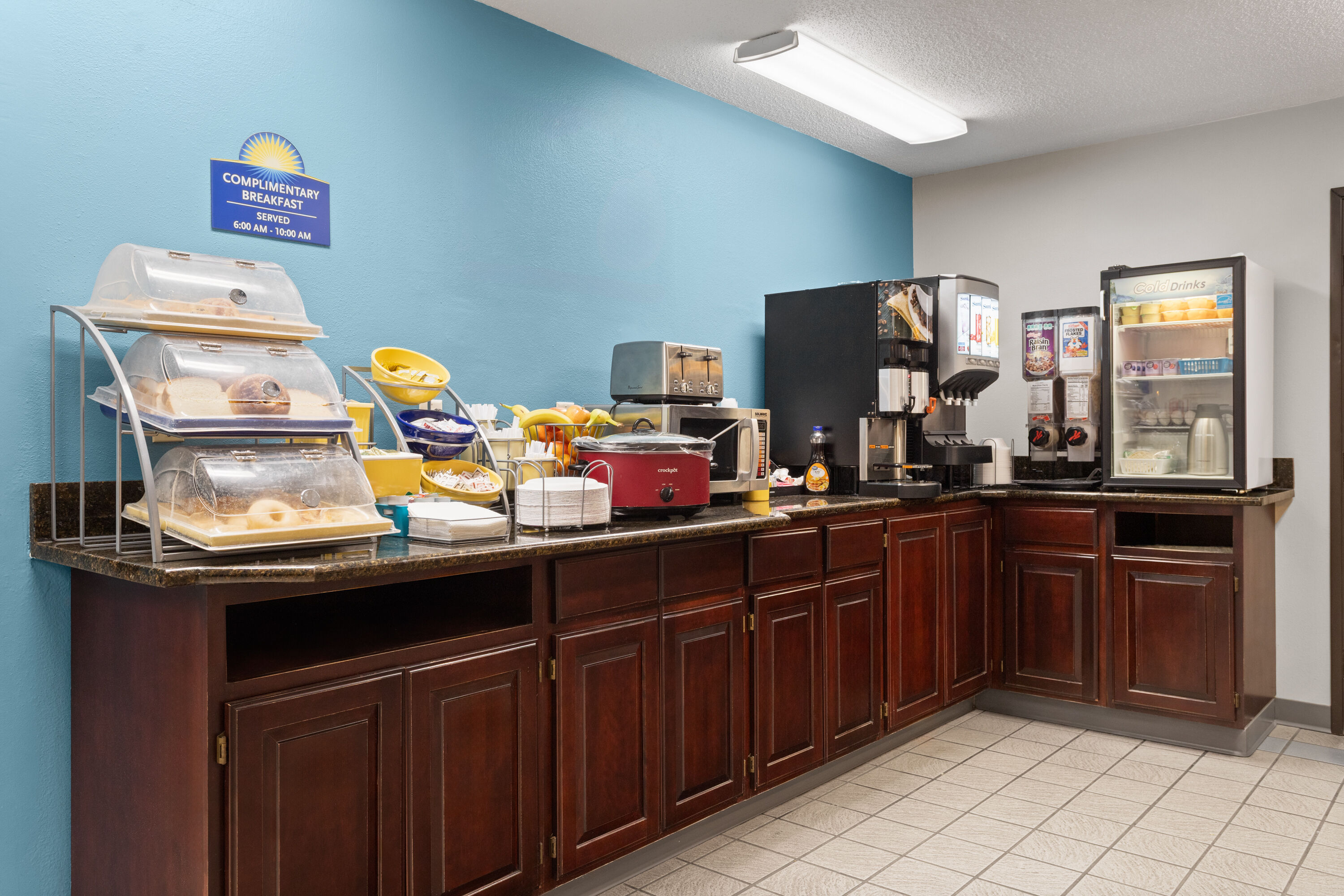 Free breakfast at Days Inn by Wyndham Austin in Austin, Minnesota