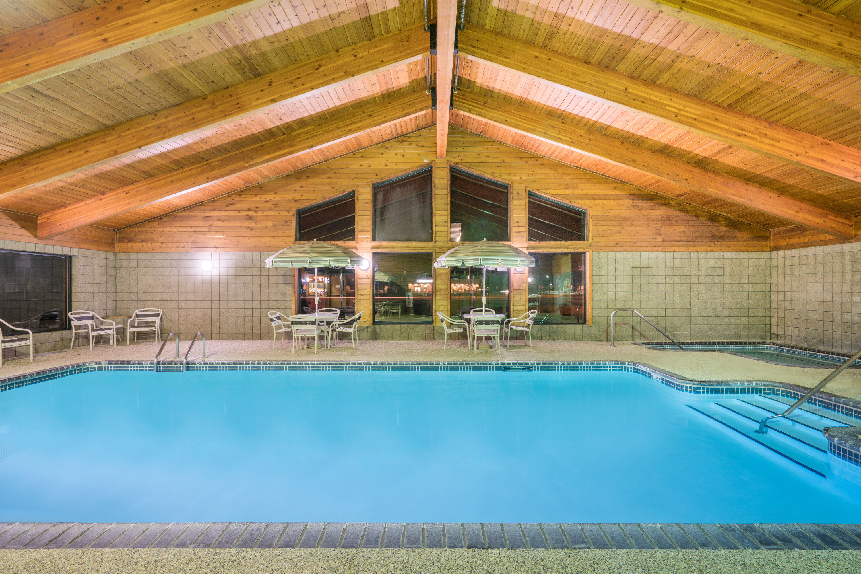 Pool at the Days Inn & Suites by Wyndham Baxter Brainerd Area in Baxter, Minnesota