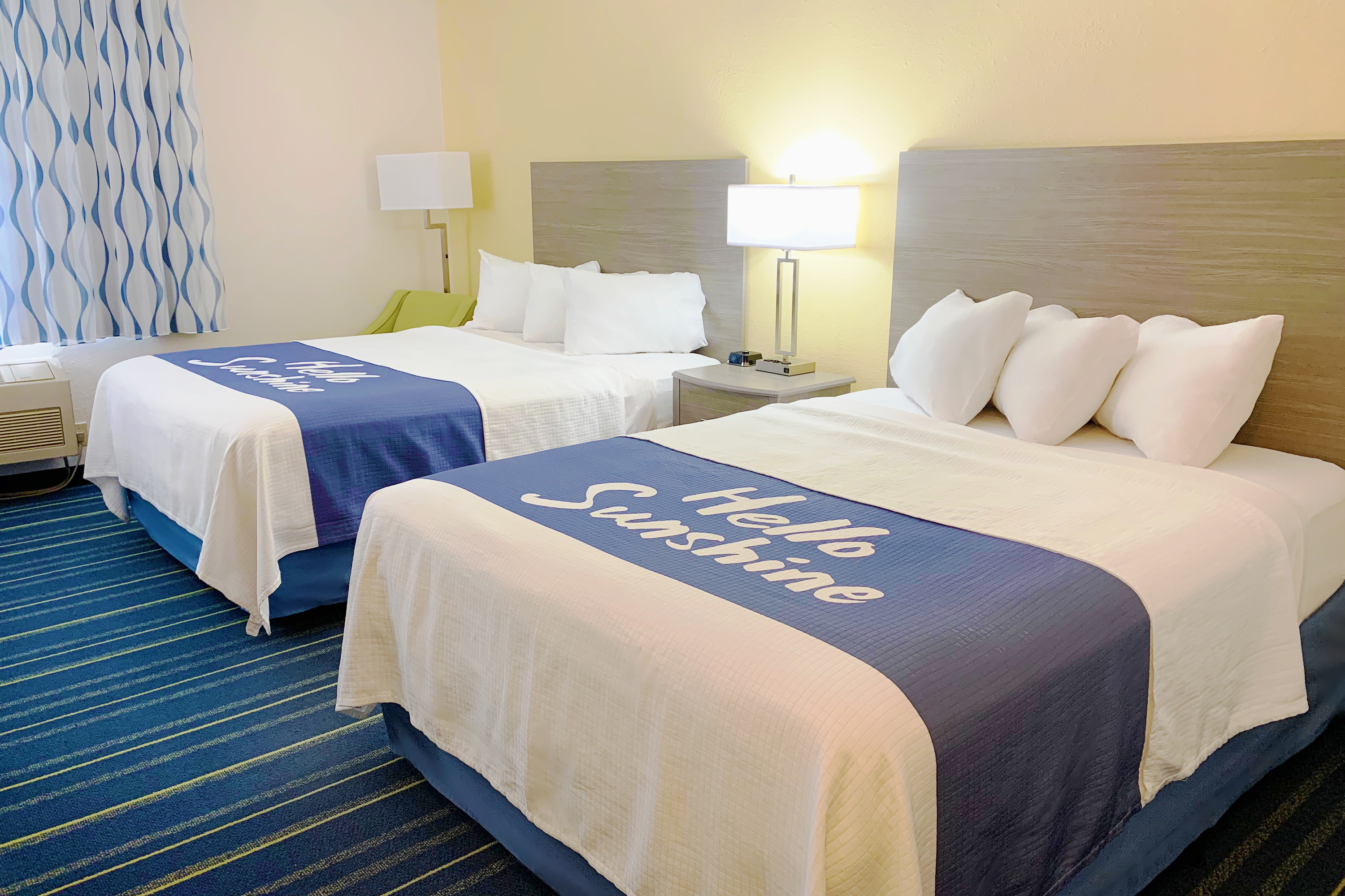 Guest room at the Days Inn by Wyndham Hinckley in Hinckley, Minnesota
