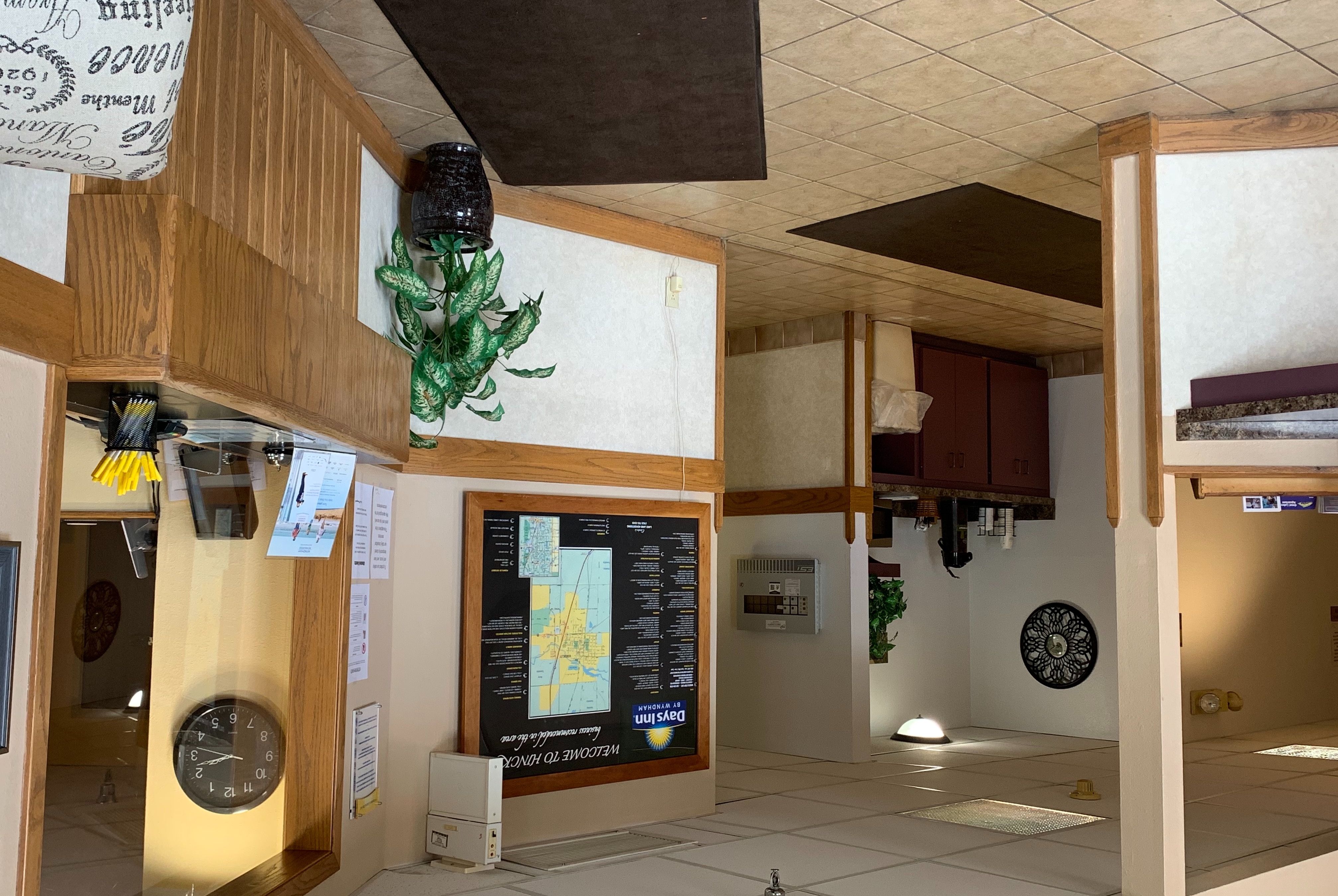 Days Inn by Wyndham Hinckley reception in Hinckley, Minnesota