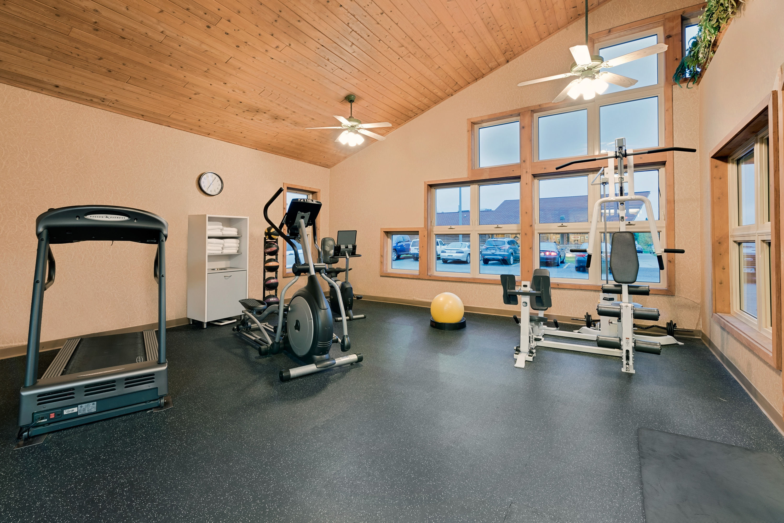 Fitness room at Days Inn by Wyndham International Falls in International Falls, Minnesota