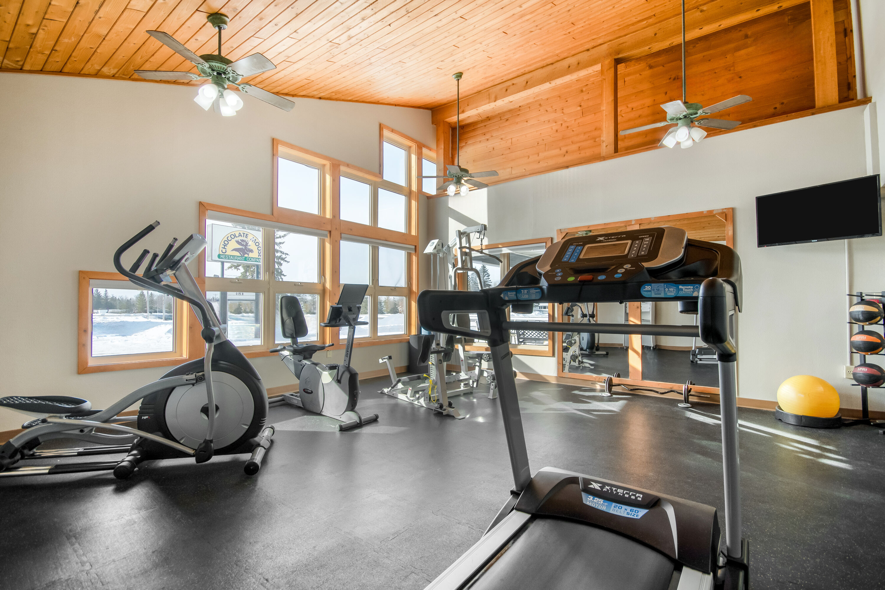 Fitness room at Days Inn by Wyndham International Falls in International Falls, Minnesota