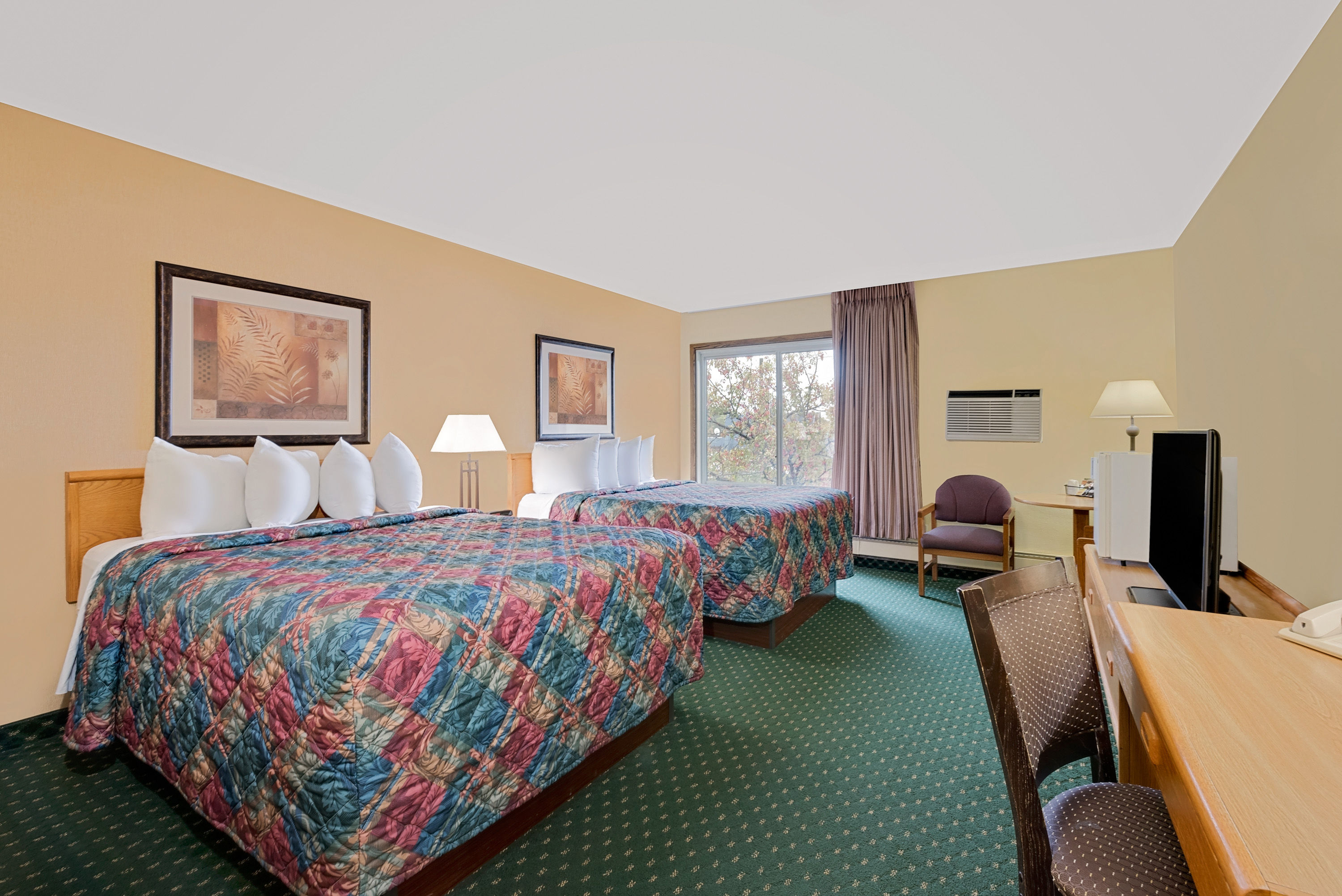 Guest room at the Days Inn by Wyndham International Falls in International Falls, Minnesota