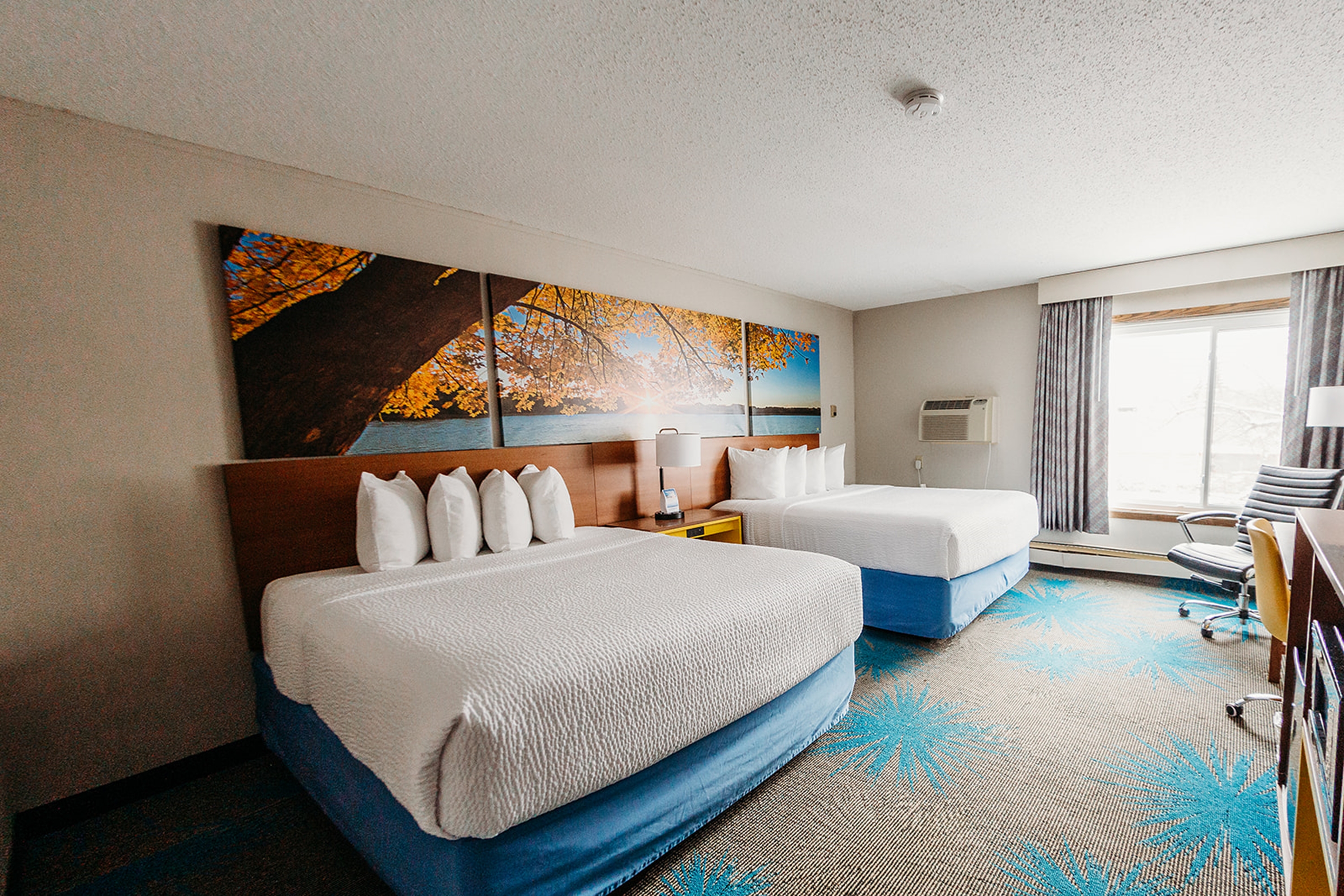 Guest room at the Days Inn by Wyndham International Falls in International Falls, Minnesota