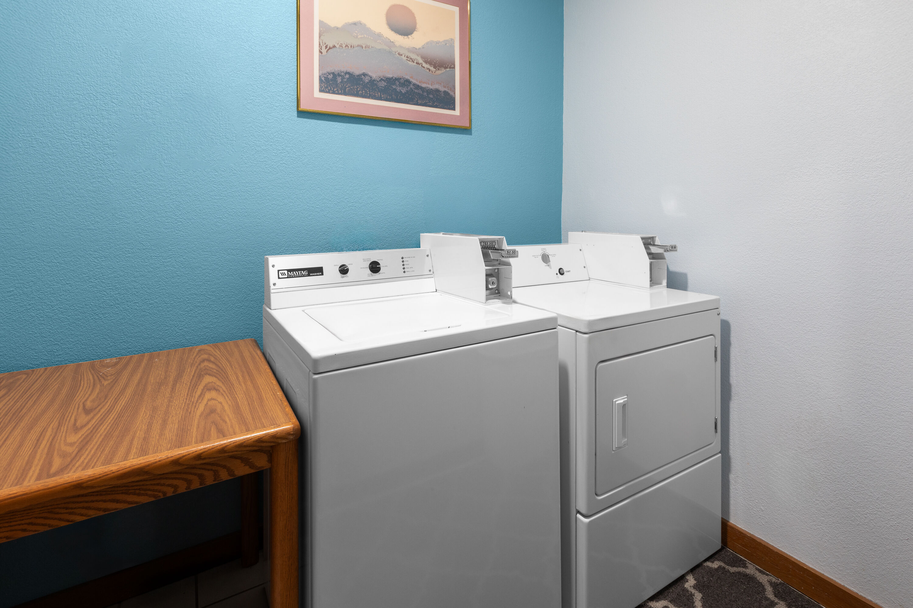 Laundry facilities at Days Inn by Wyndham Mankato in Mankato, Minnesota