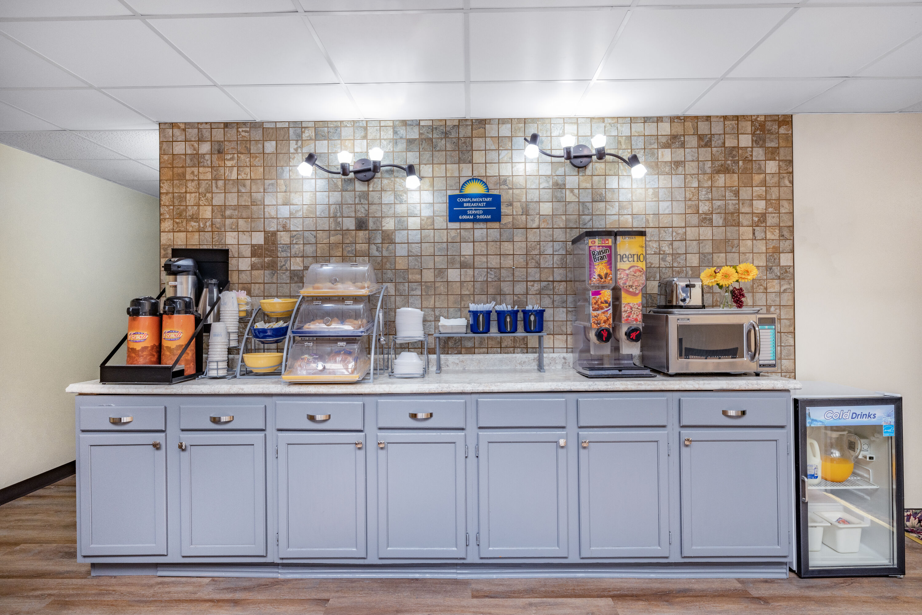 Free breakfast at Days Inn by Wyndham Monticello in Monticello, Minnesota