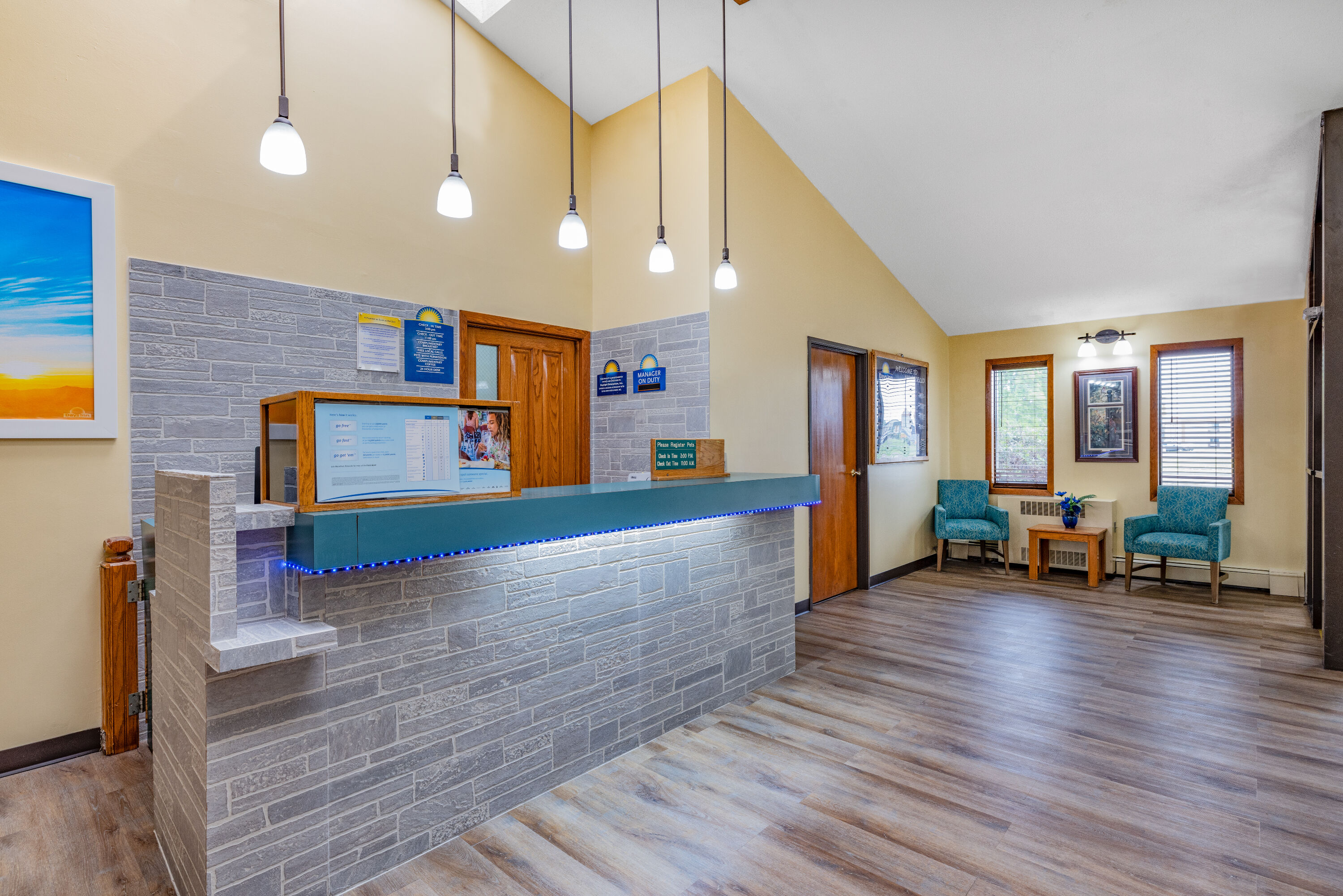 Days Inn by Wyndham Monticello reception in Monticello, Minnesota