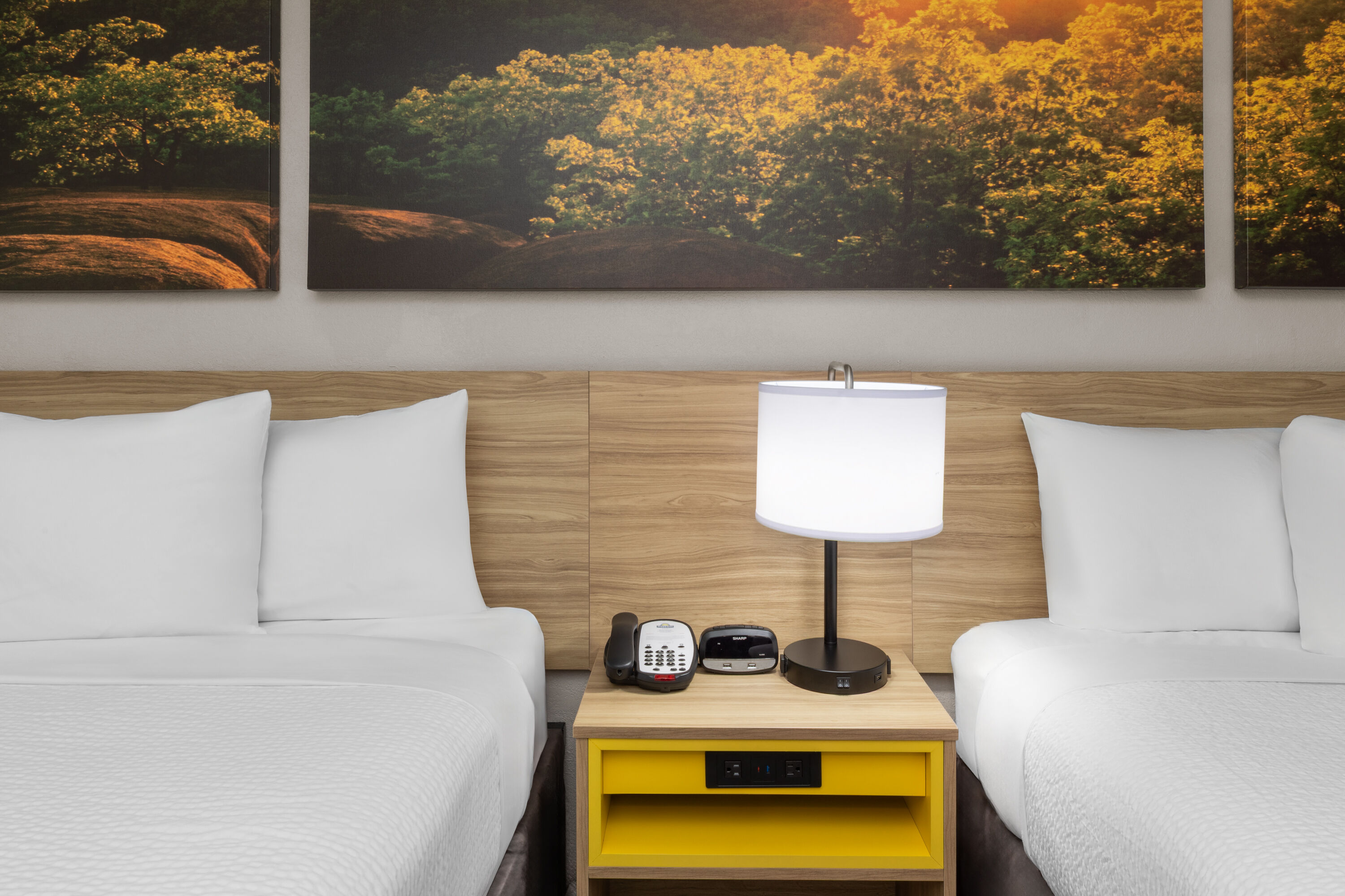 Guest room at the Days Inn by Wyndham Branson Ozarks in Branson, Missouri