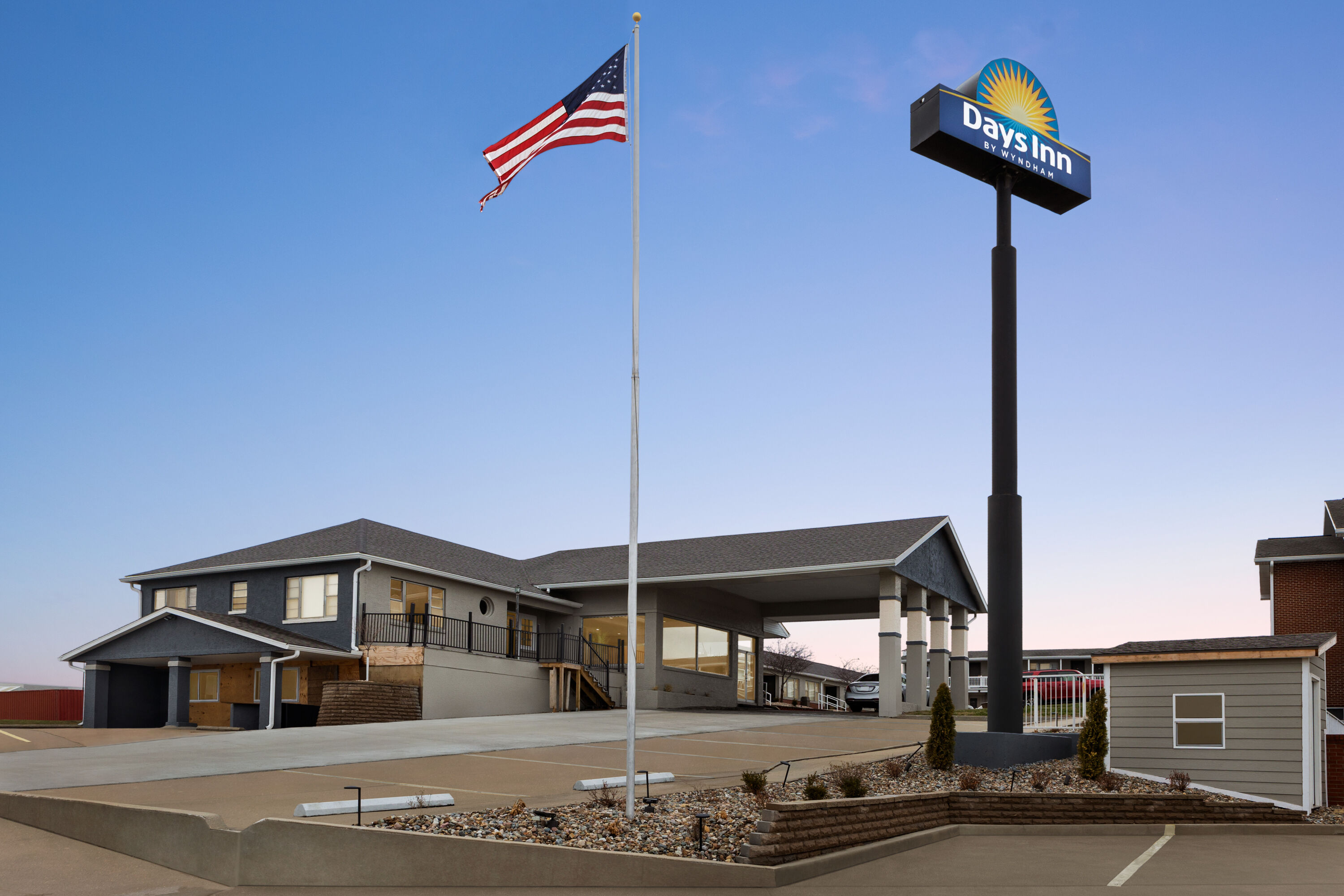 Exterior of Days Inn by Wyndham Chillicothe hotel in Chillicothe, Missouri