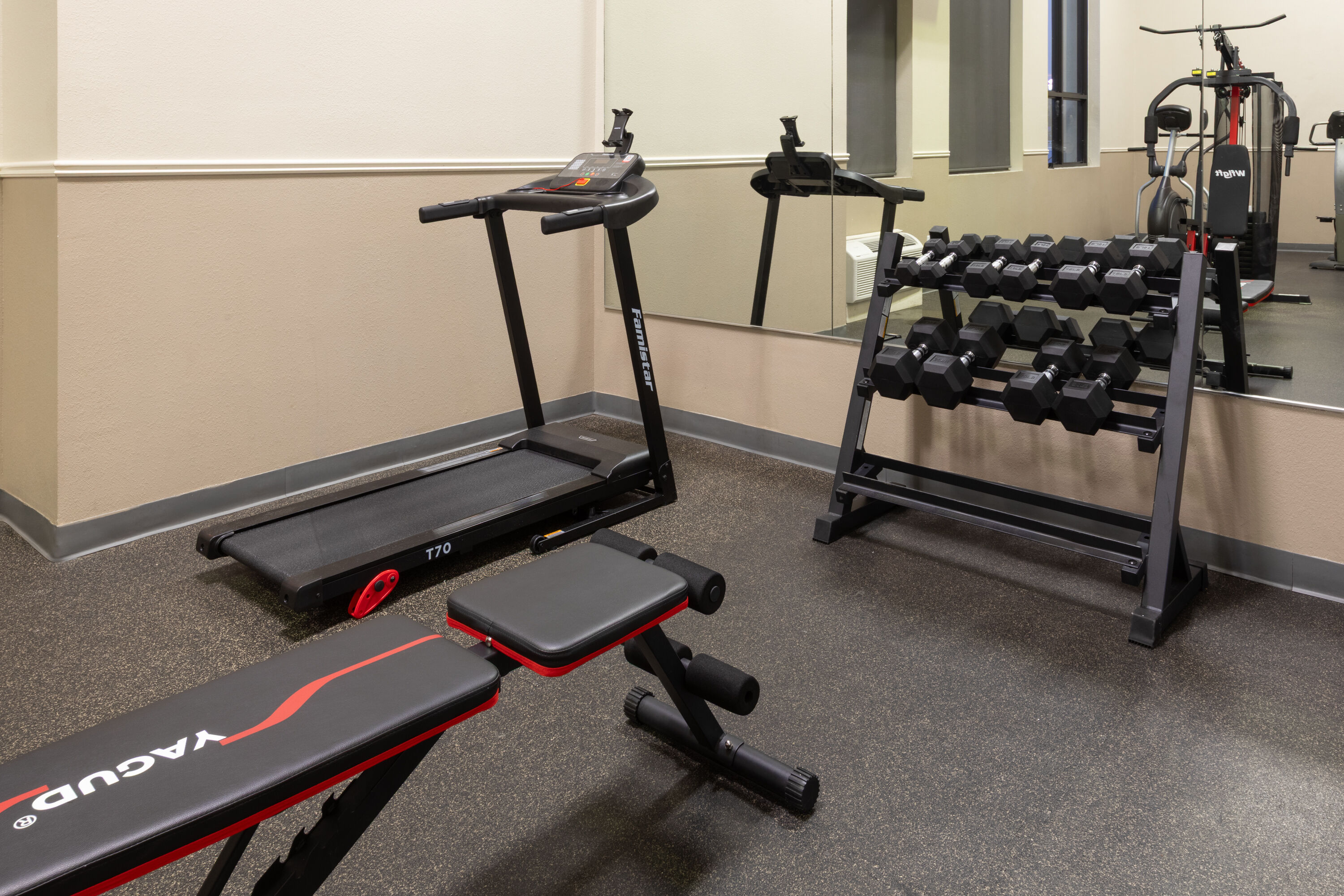 Fitness room at Days Inn & Suites by Wyndham Festus in Festus, Missouri