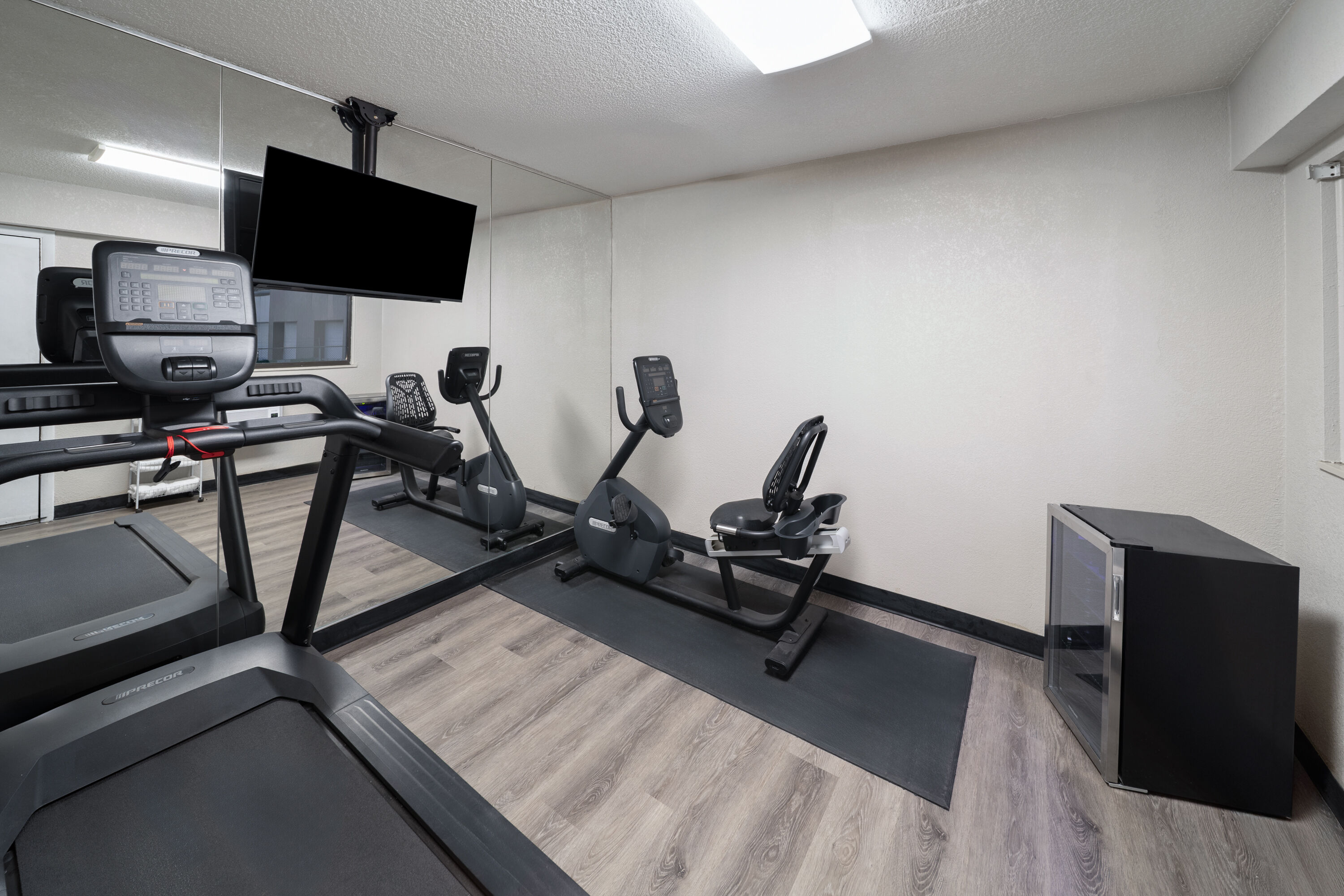 Fitness room at Days Inn by Wyndham Kansas City Northeast in Kansas City, Missouri