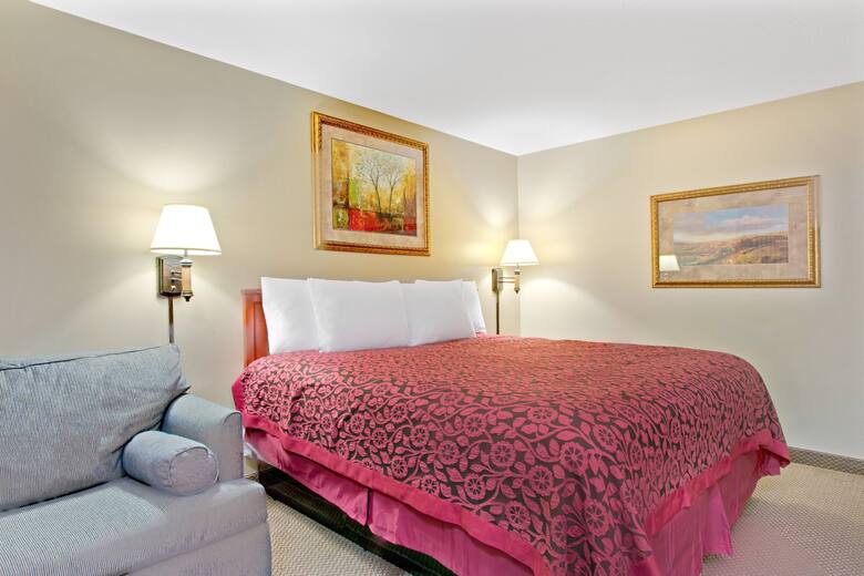 Guest room at the Days Inn - St. Louis/Westport MO in Saint Louis, Missouri