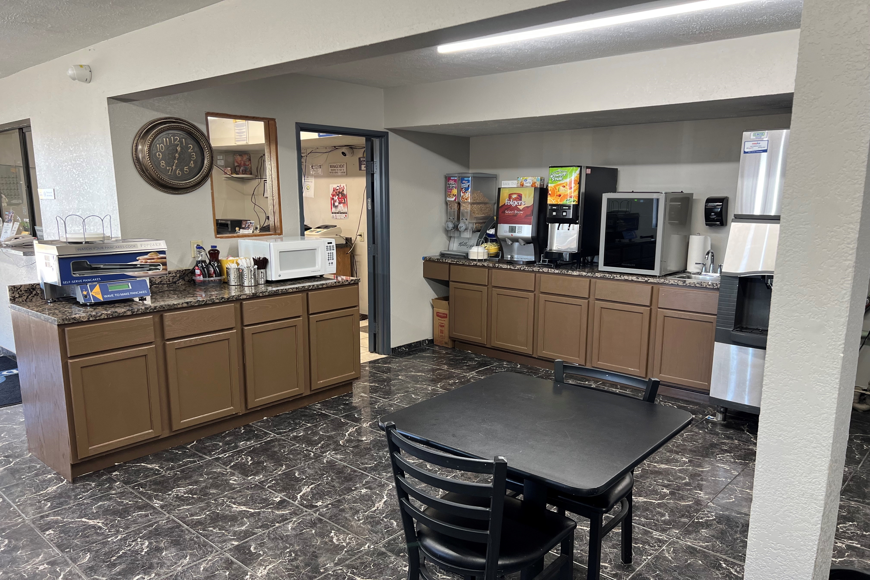 Free breakfast at Days Inn by Wyndham Warrensburg in Warrensburg, Missouri