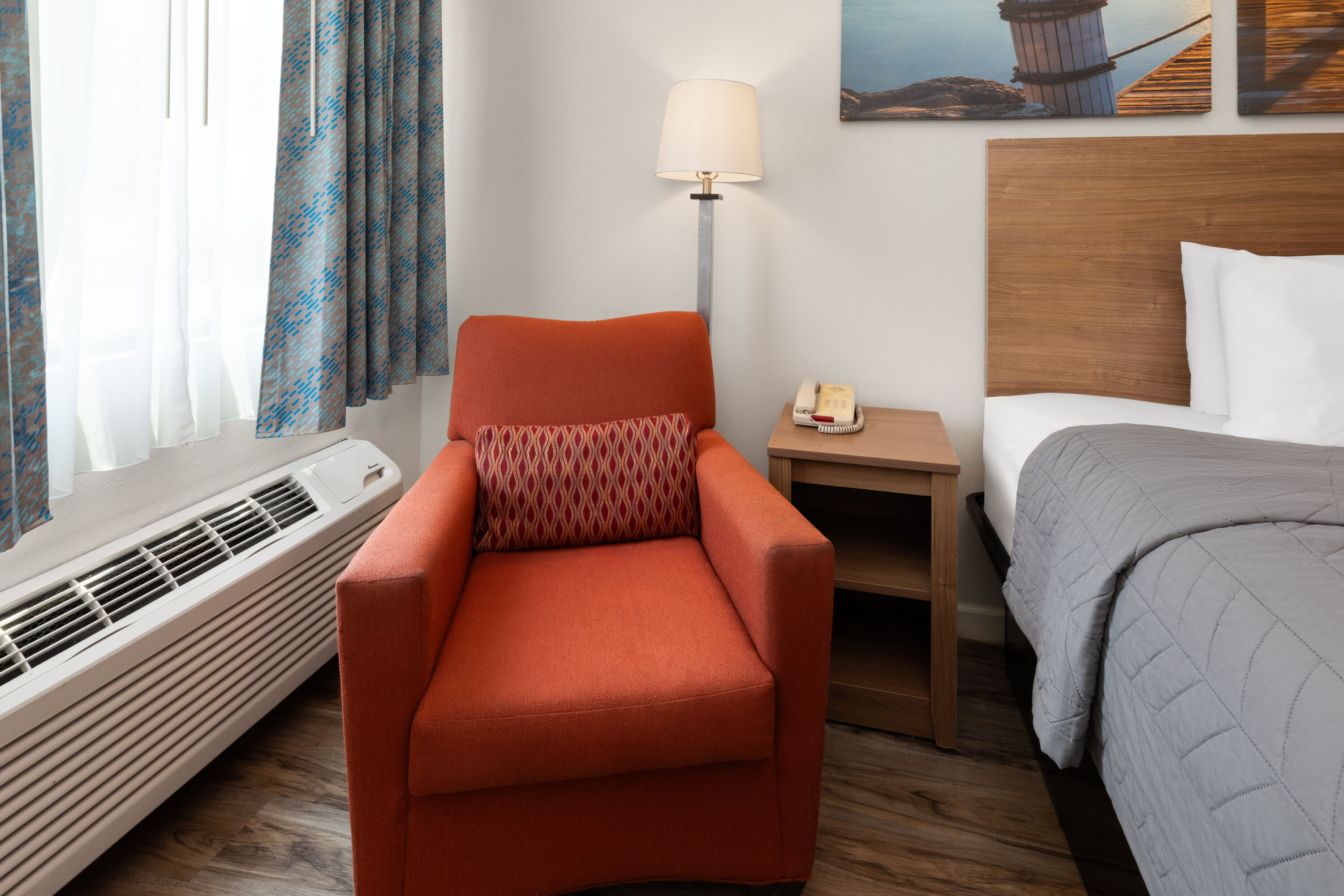 Guest room at the Days Inn by Wyndham Biloxi Beach in Biloxi, Mississippi