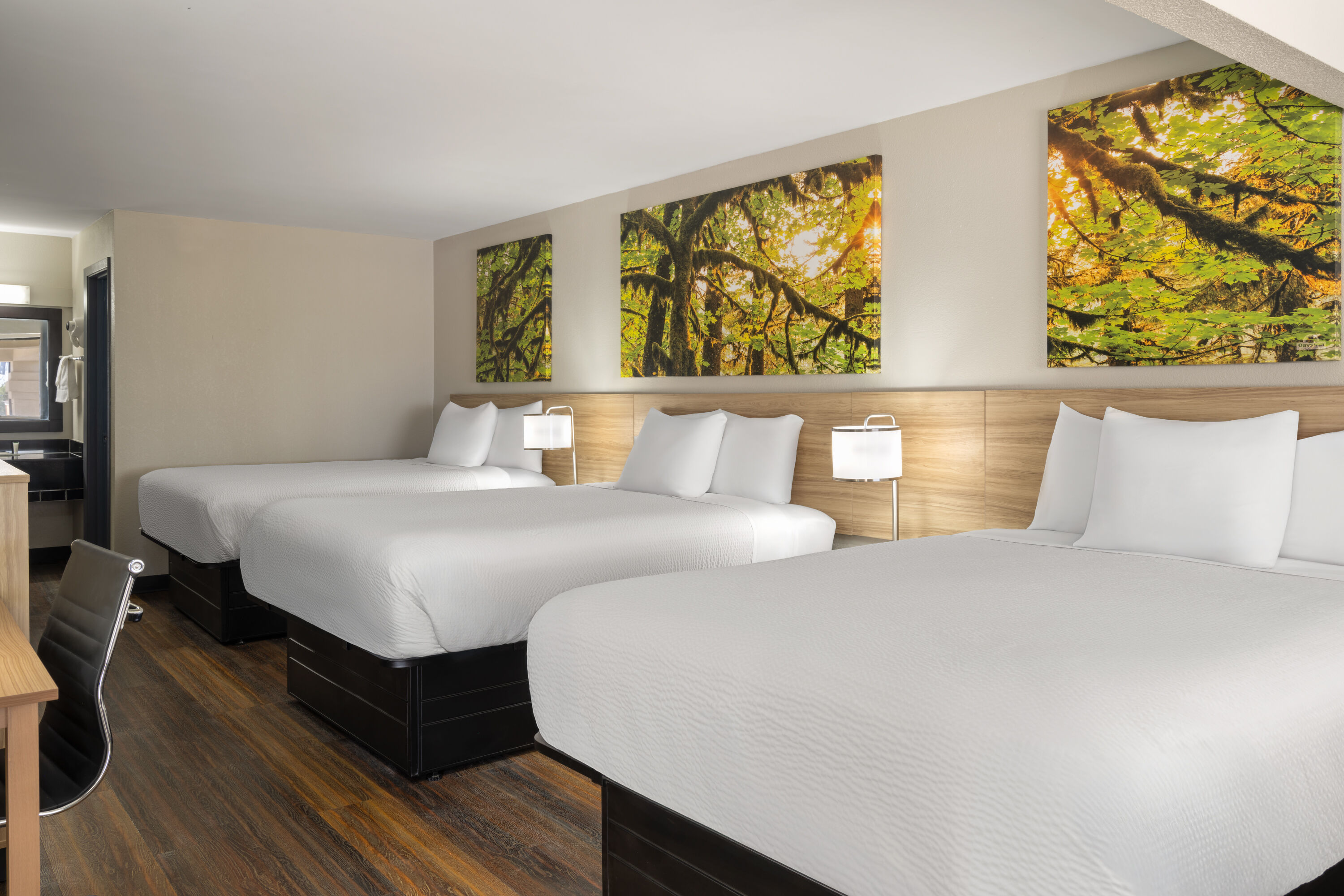 Guest room at the Days Inn & Suites by Wyndham Byram in Byram, Mississippi