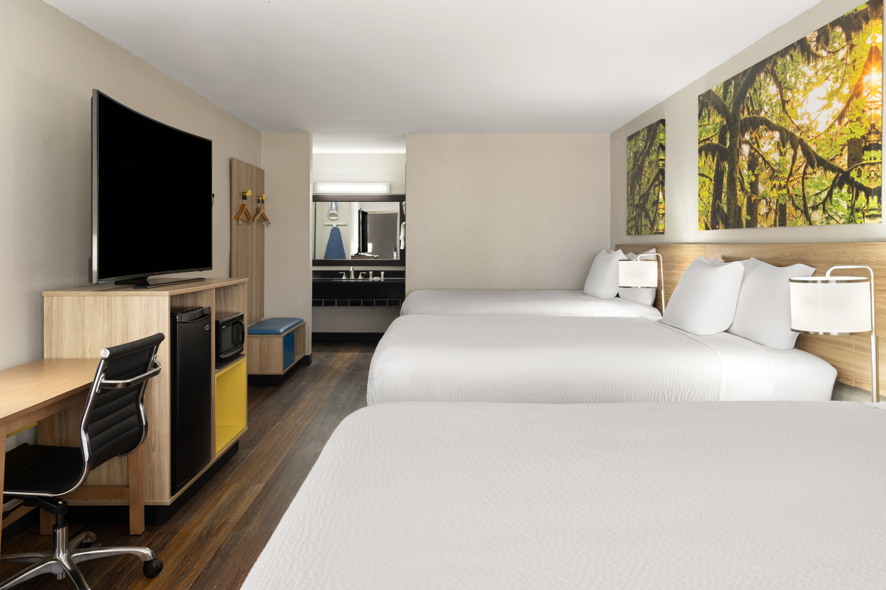 Guest room at the Days Inn & Suites by Wyndham Byram in Byram, Mississippi