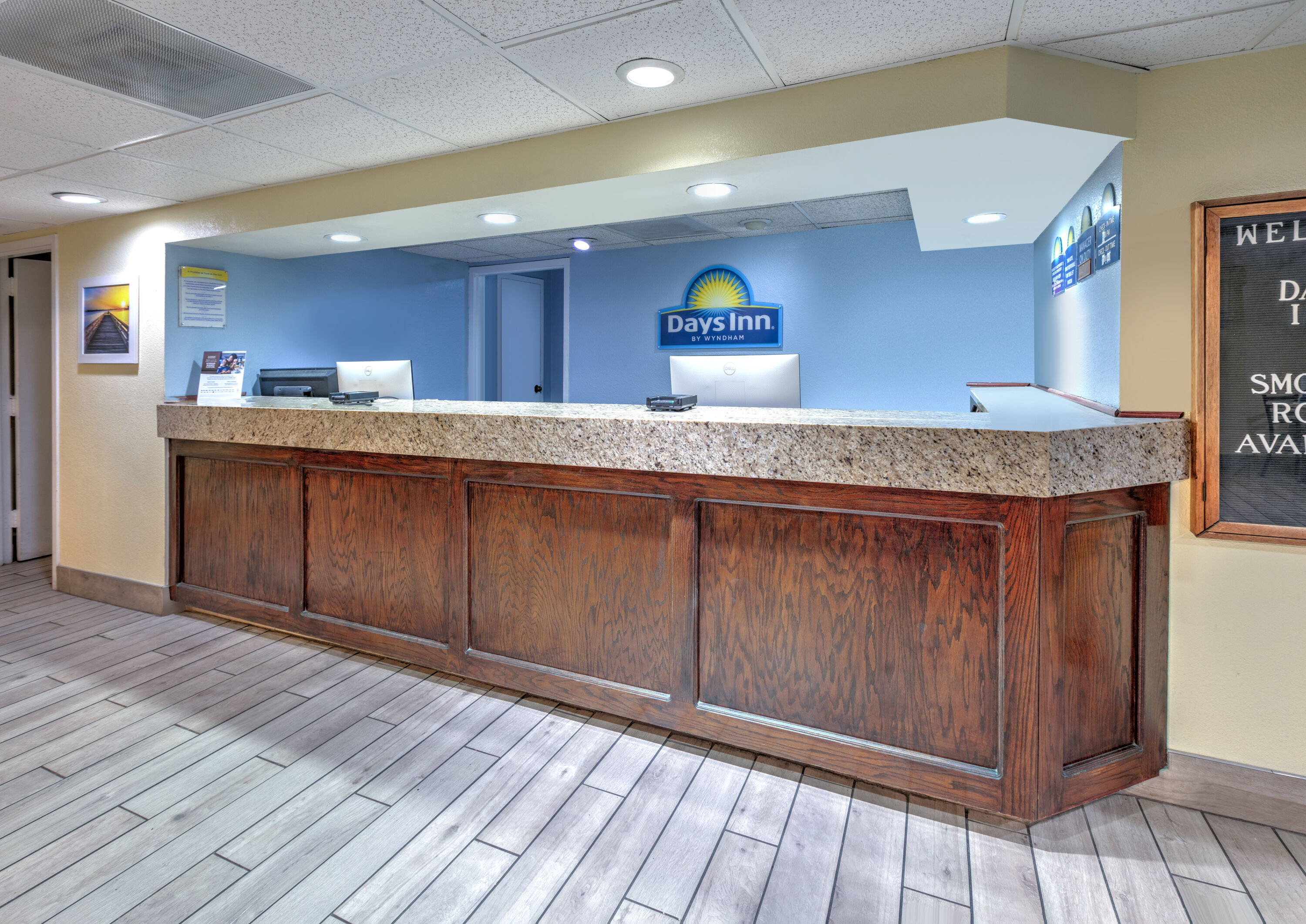 Days Inn by Wyndham Greenville MS reception in Greenville, Mississippi