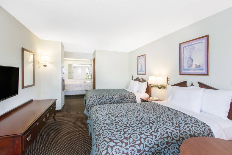 Guest room at the Days Inn West Point in West Point, Mississippi