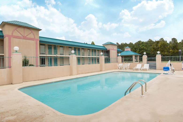 Pool at the Days Inn West Point in West Point, Mississippi
