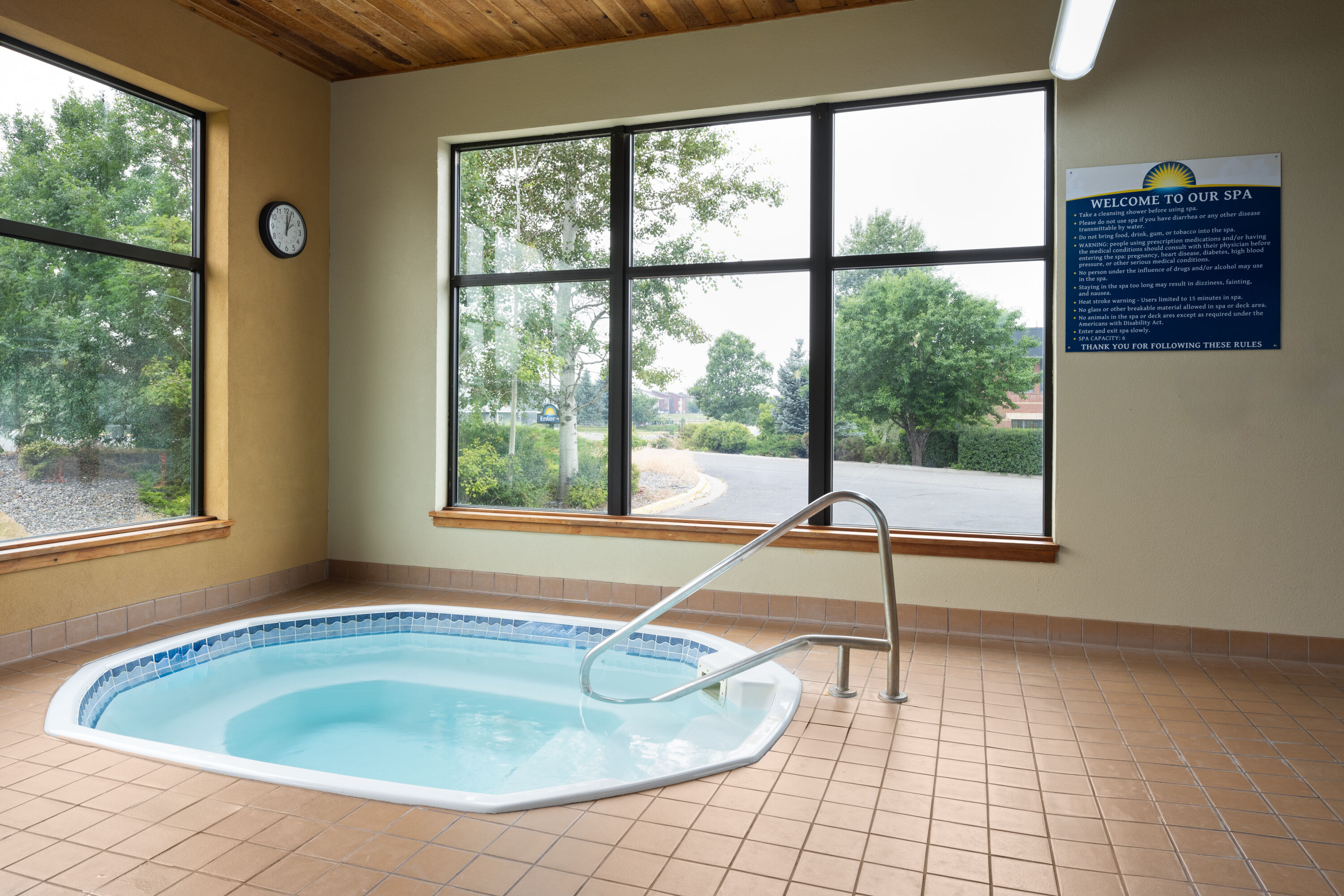 Hot tub at the Days Inn & Suites by Wyndham Bozeman in Bozeman, Montana