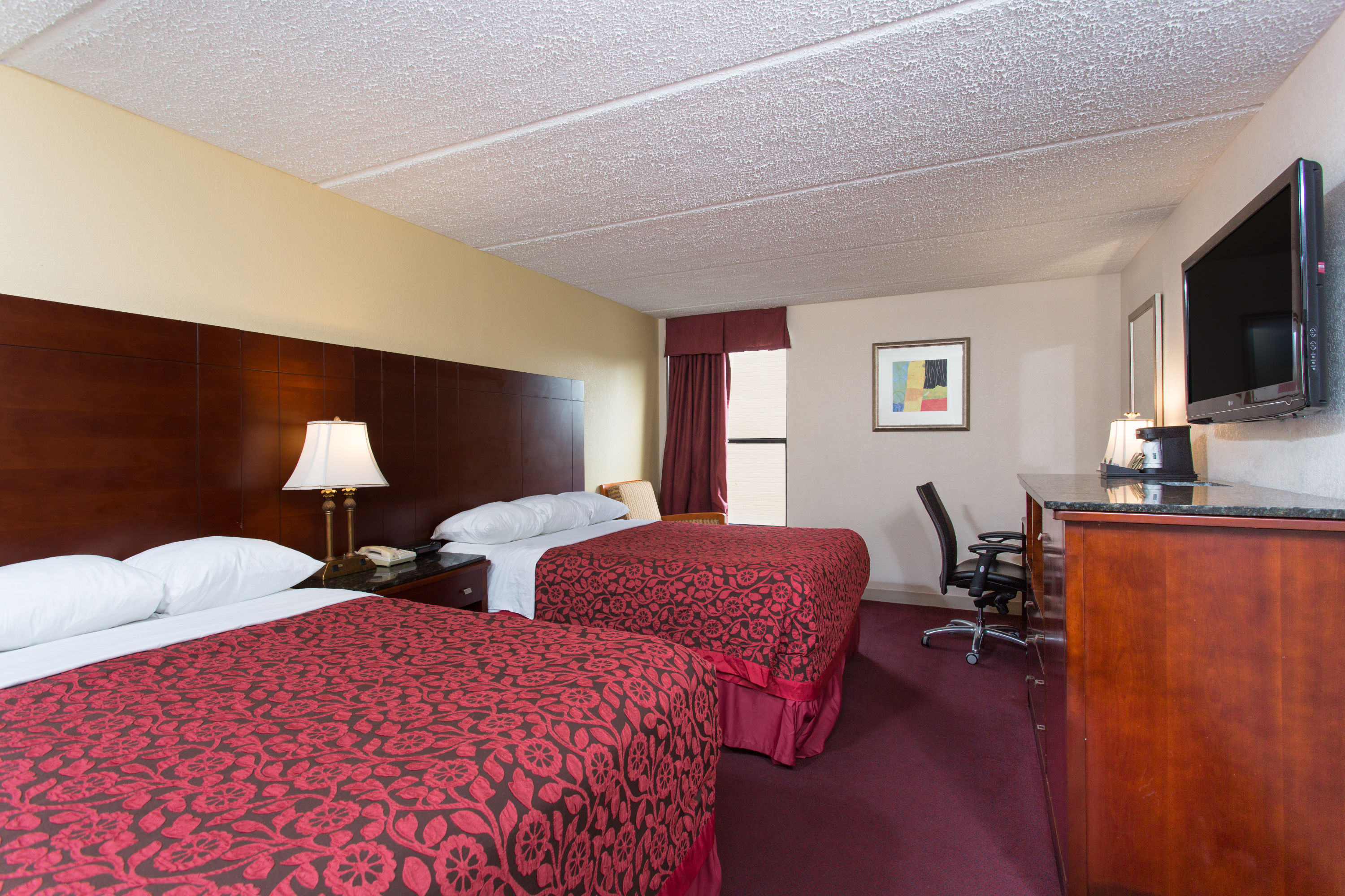 Guest room at the Days Inn by Wyndham High Point/Archdale in Archdale, North Carolina