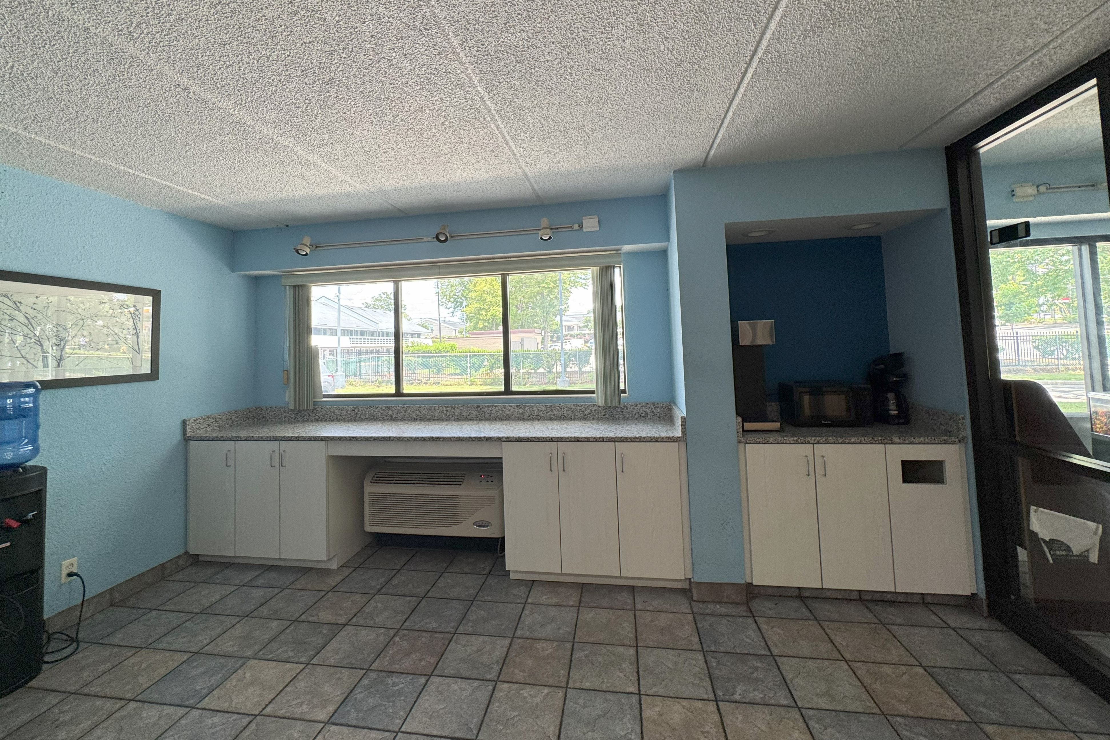 Free breakfast at Days Inn by Wyndham Charlotte University in Charlotte, North Carolina