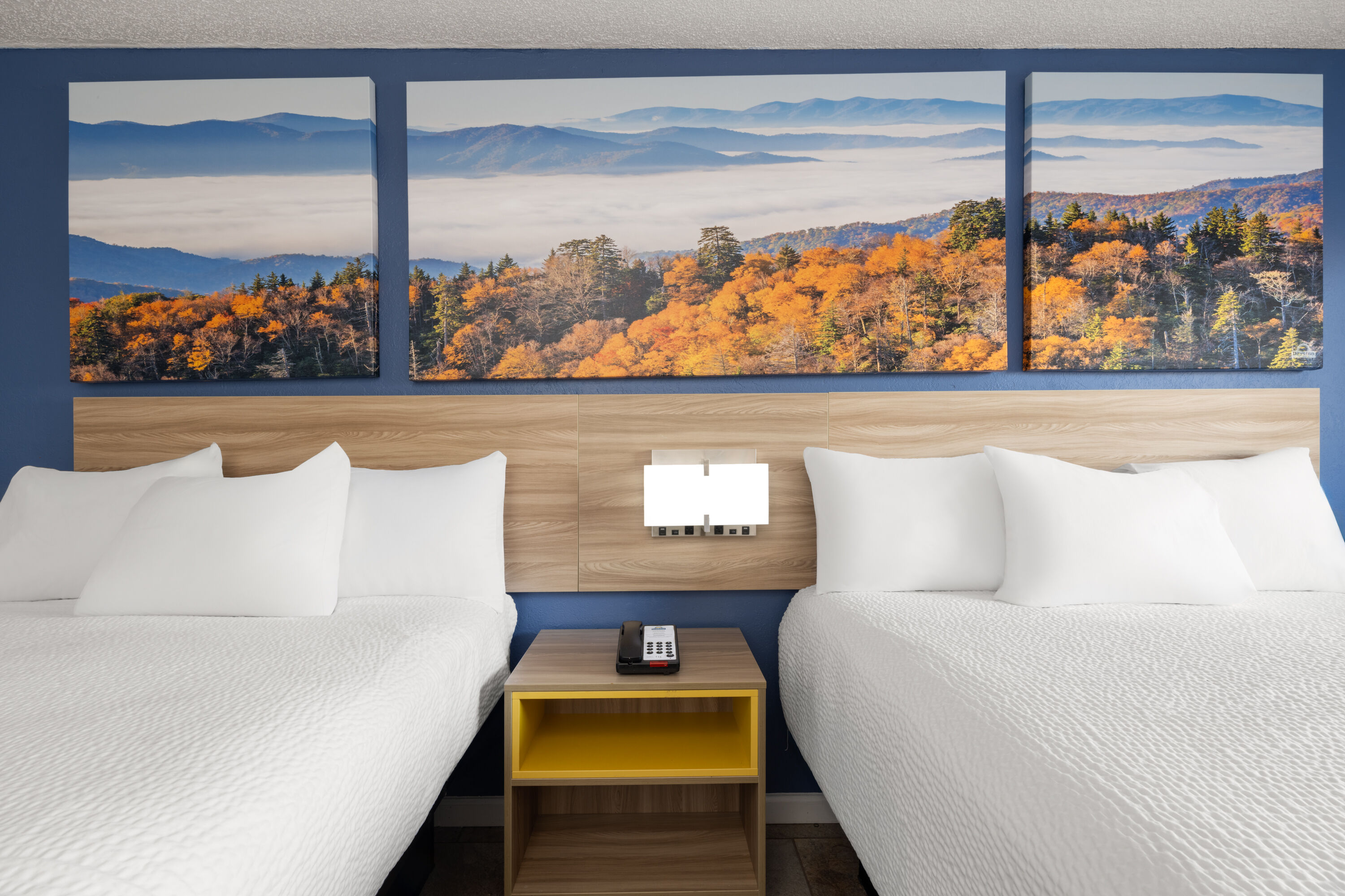 Guest room at the Days Inn by Wyndham Charlotte University in Charlotte, North Carolina
