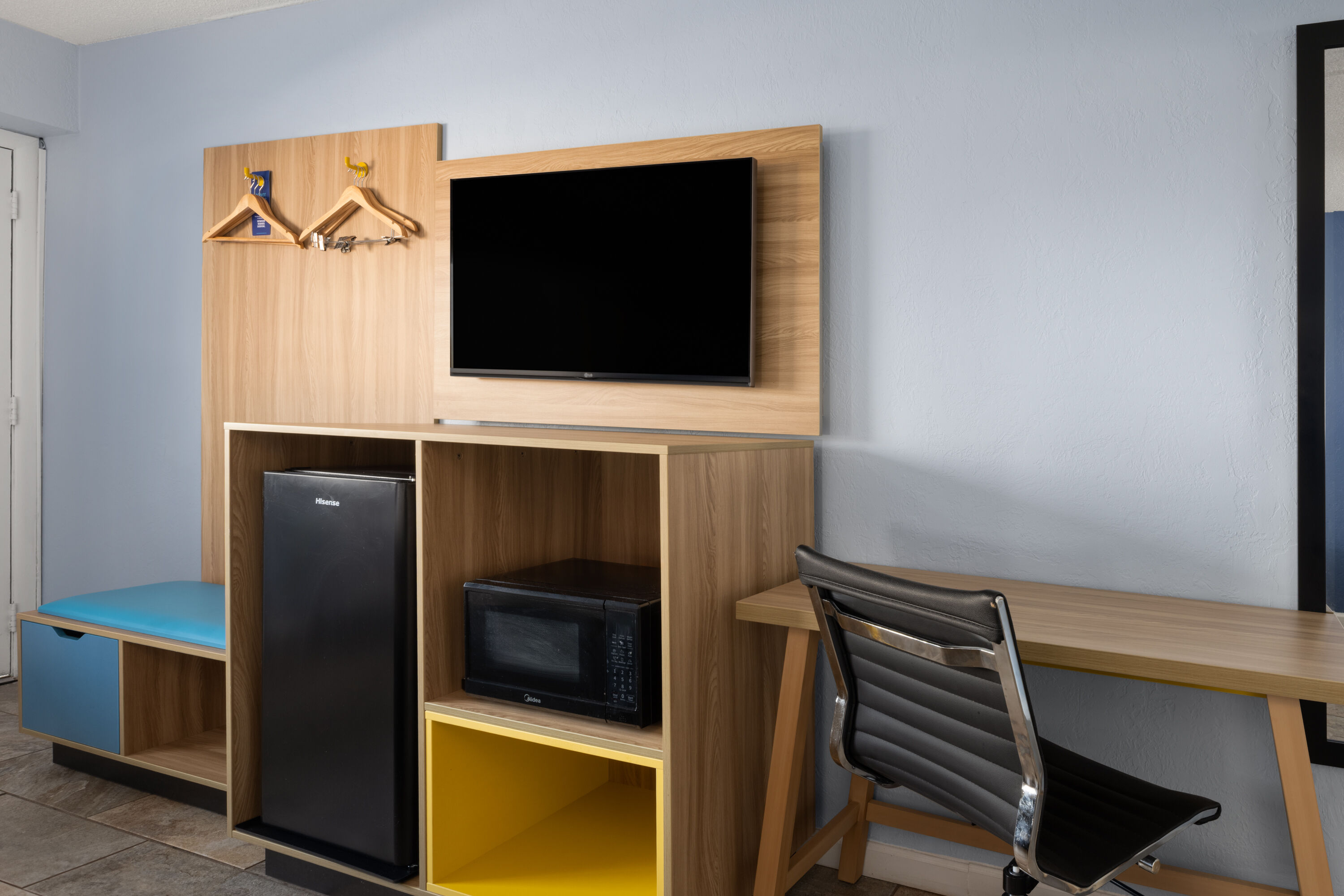 Guest room amenity at Days Inn by Wyndham Charlotte University in Charlotte, North Carolina