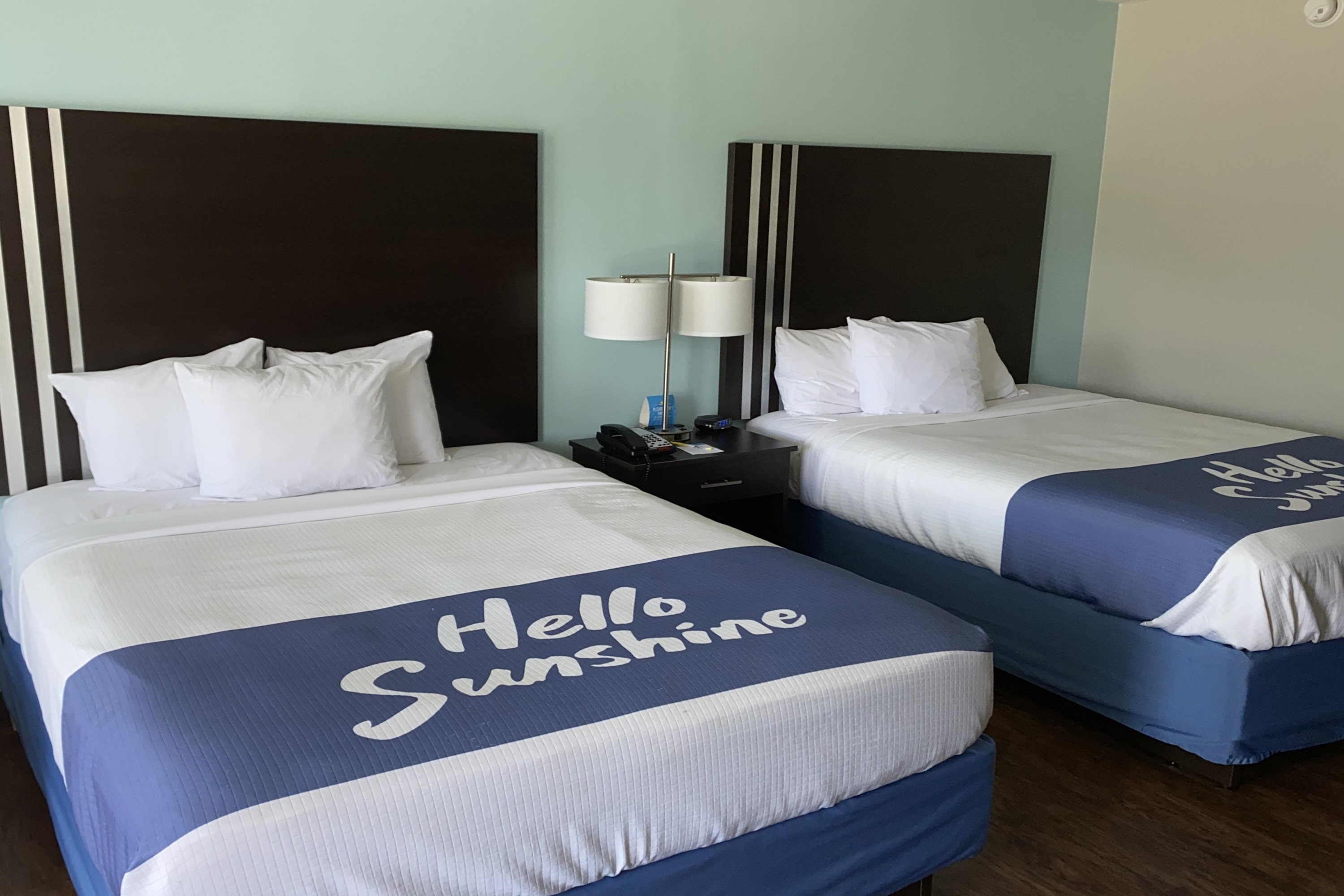 Guest room at the Days Inn by Wyndham Goldsboro in Goldsboro, North Carolina