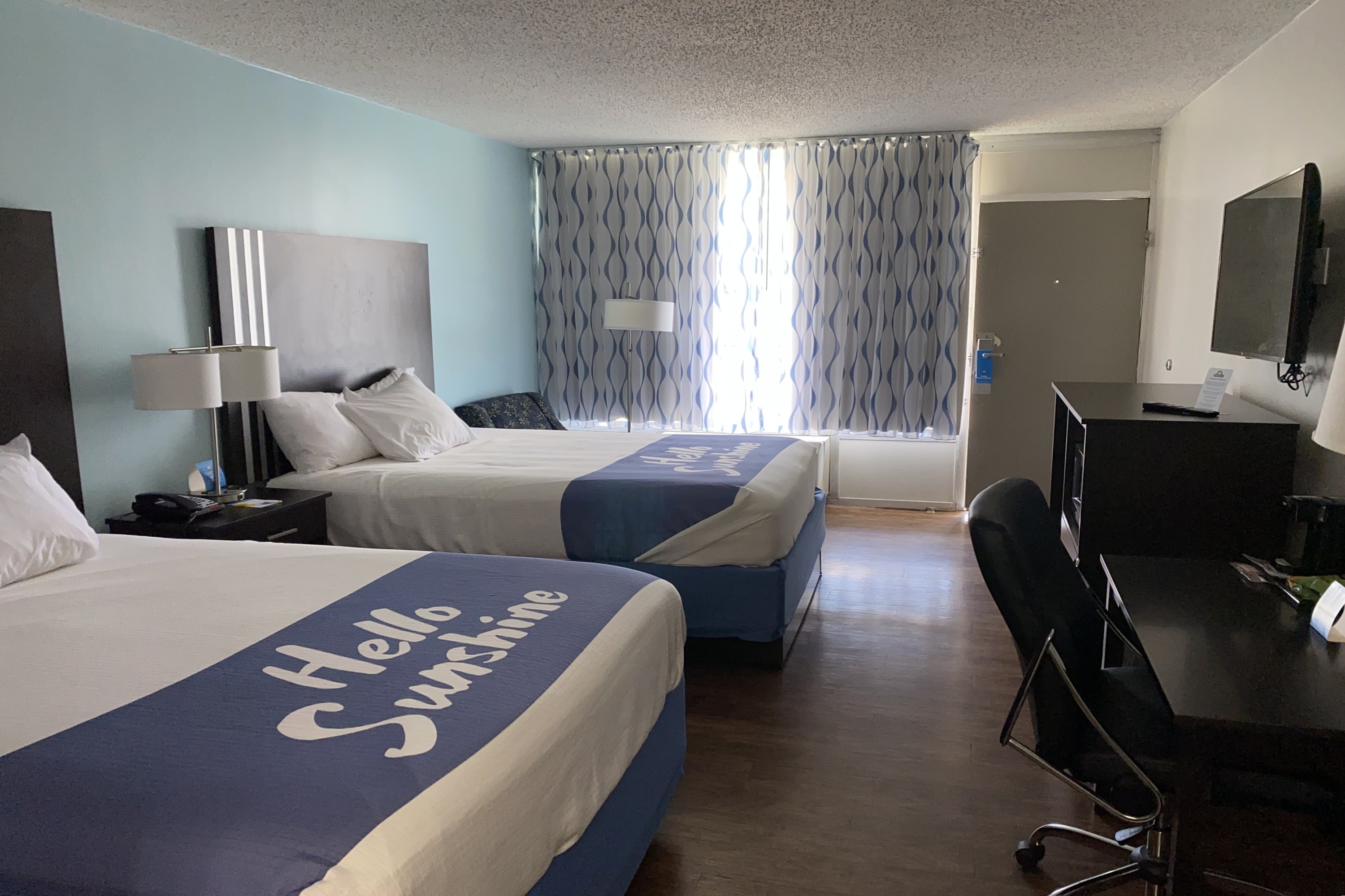 Guest room at the Days Inn by Wyndham Goldsboro in Goldsboro, North Carolina