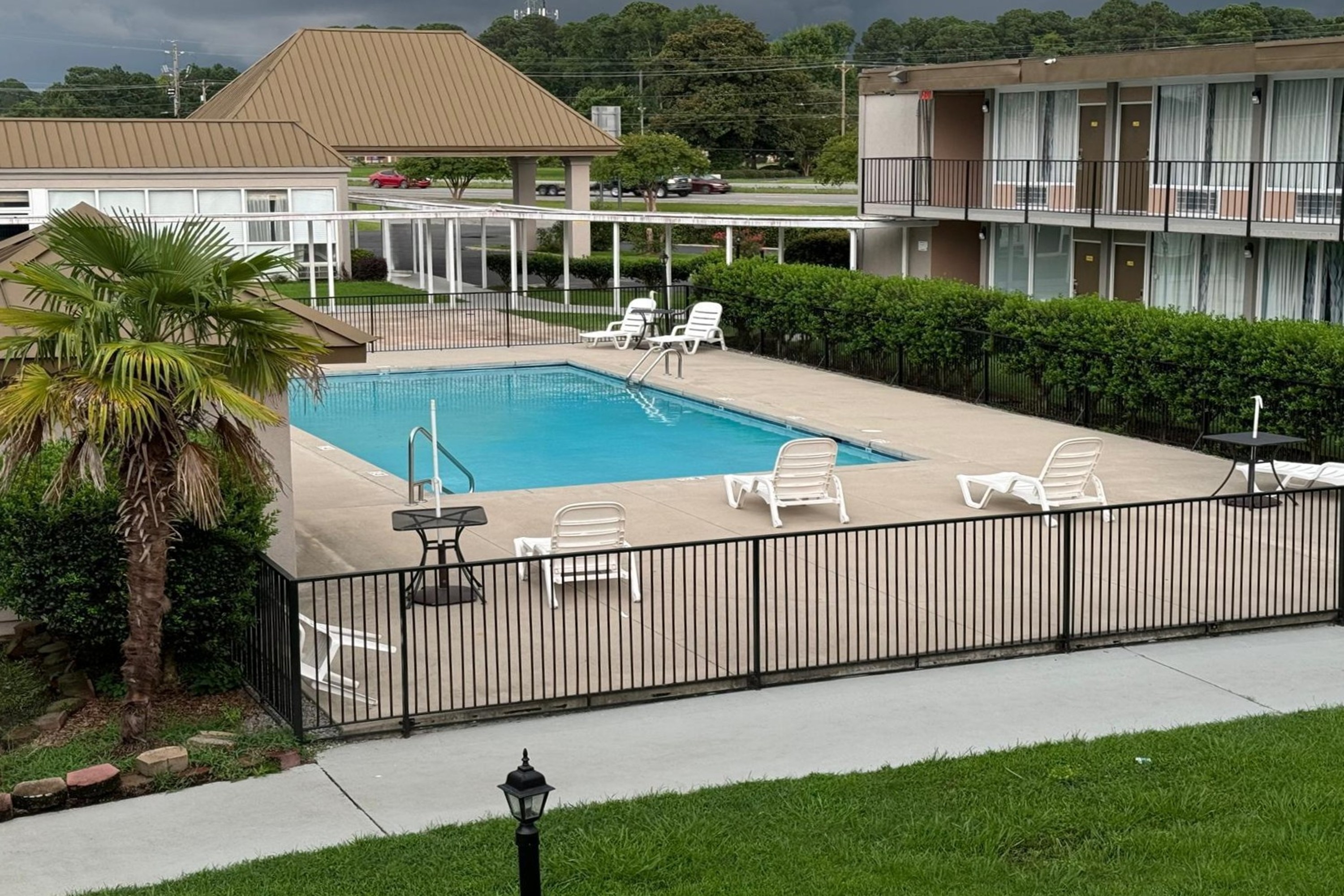 Pool at the Days Inn by Wyndham Goldsboro in Goldsboro, North Carolina