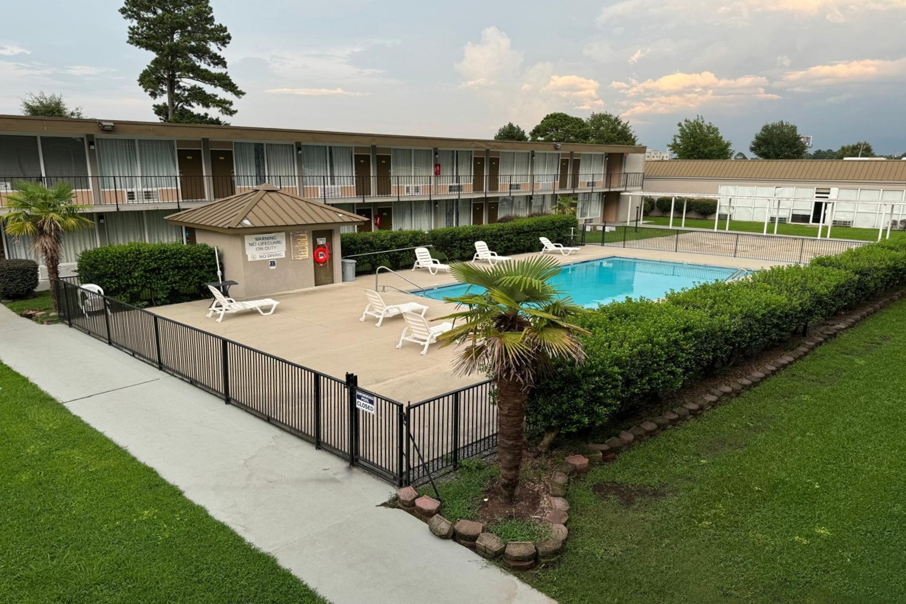 Pool at the Days Inn by Wyndham Goldsboro in Goldsboro, North Carolina