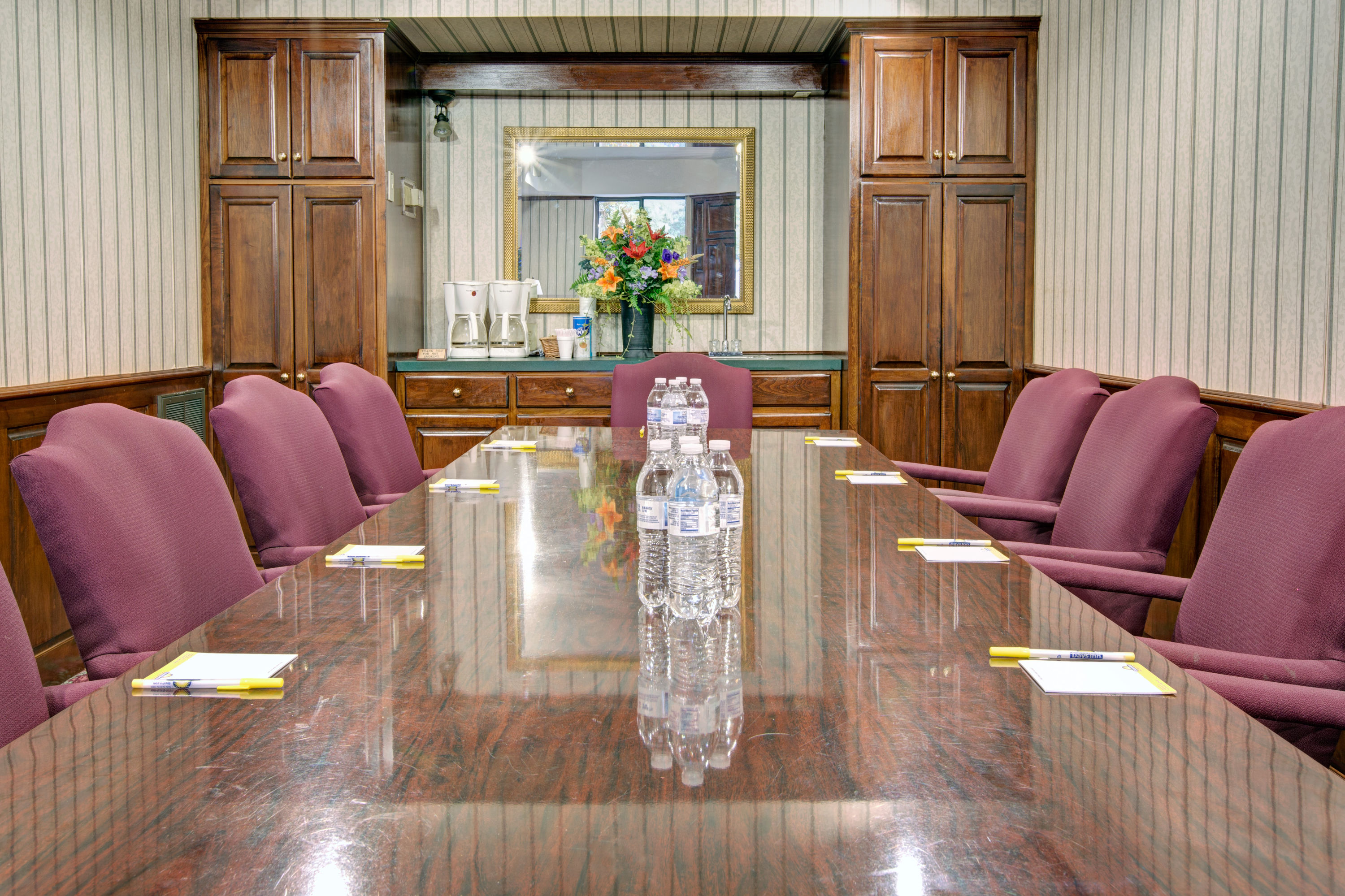 Meeting room at Days Inn & Suites by Wyndham Hickory in Hickory, North Carolina