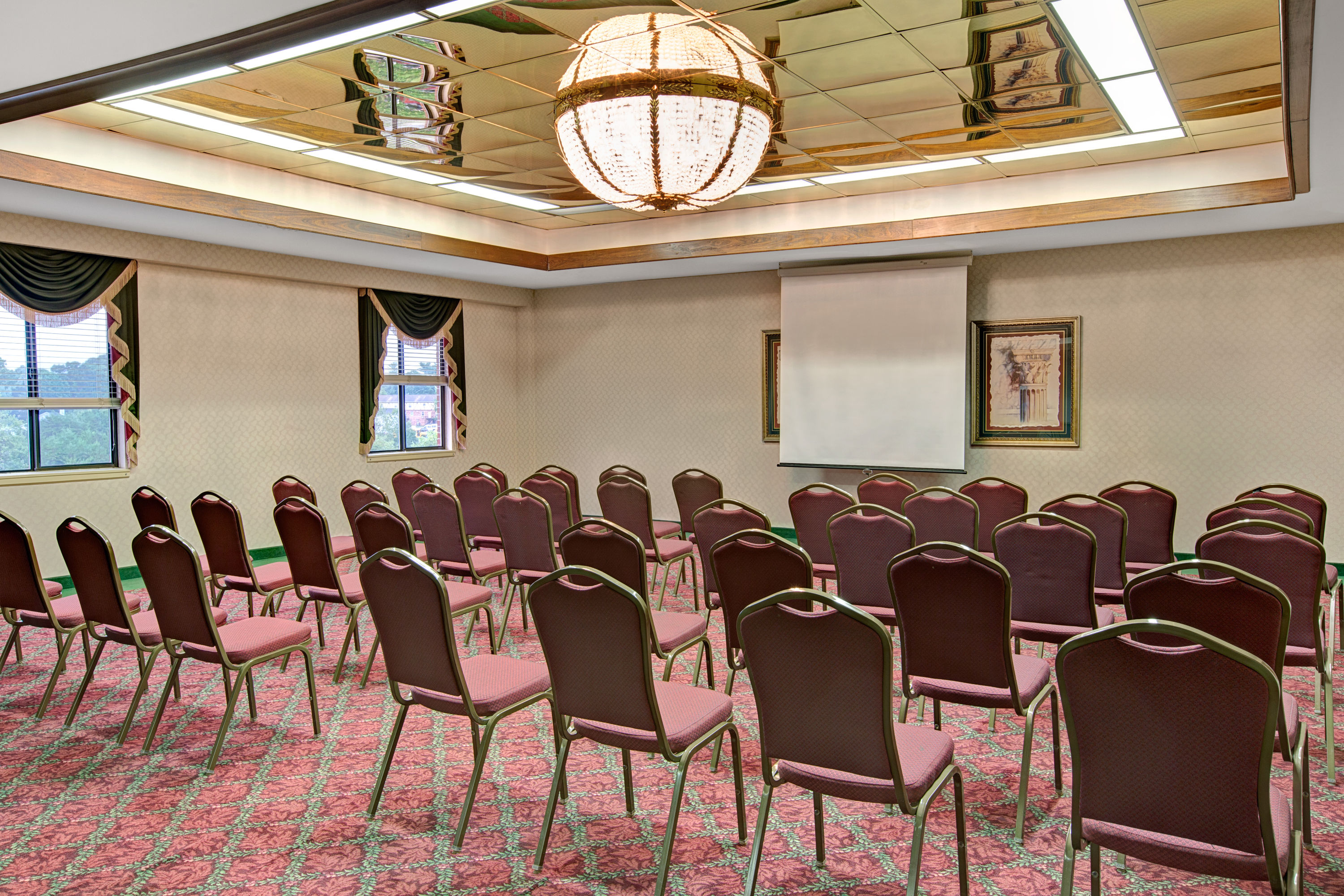 Meeting room at Days Inn & Suites by Wyndham Hickory in Hickory, North Carolina