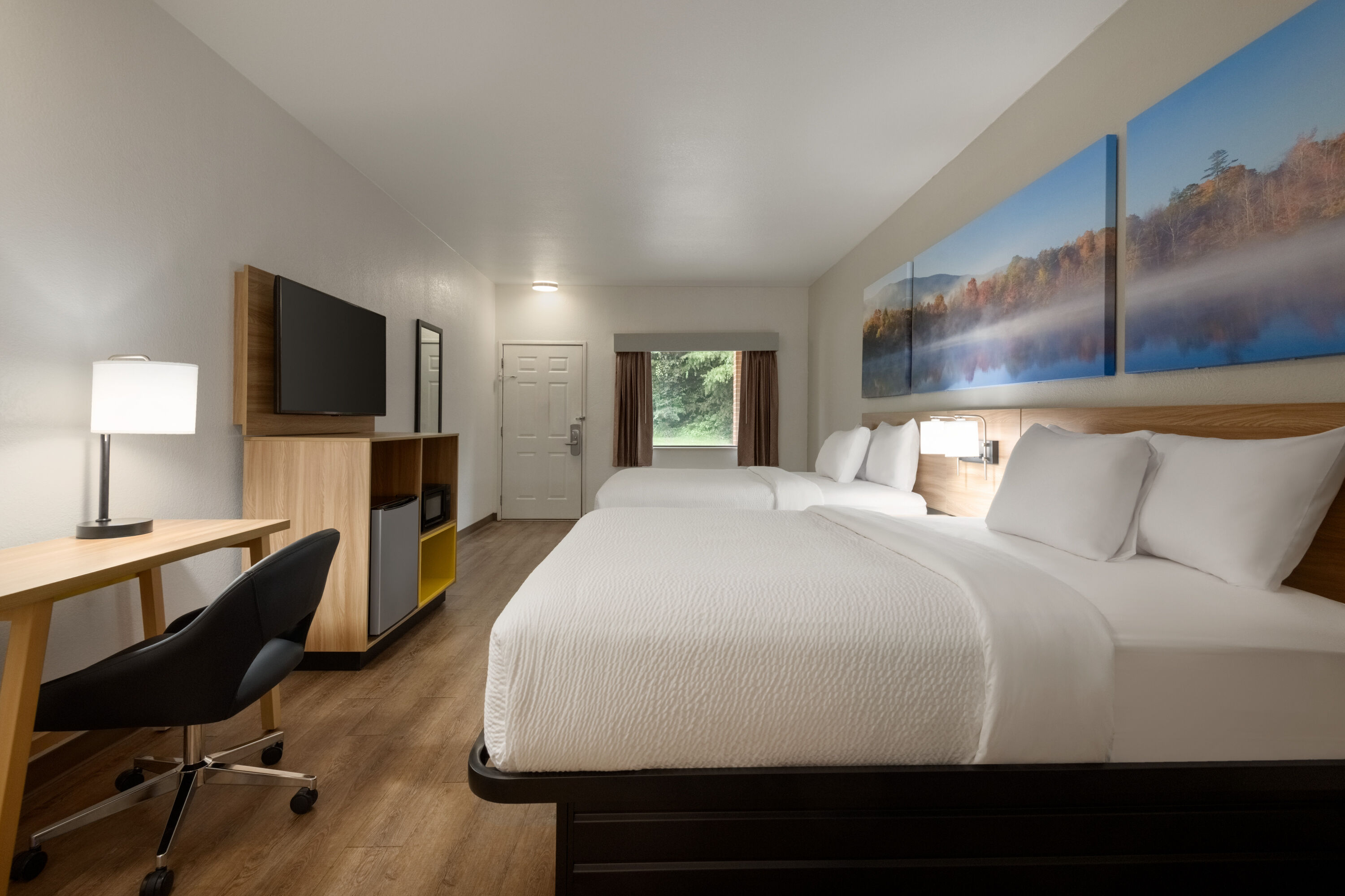 Guest room at the Days Inn by Wyndham Lexington in Lexington, North Carolina