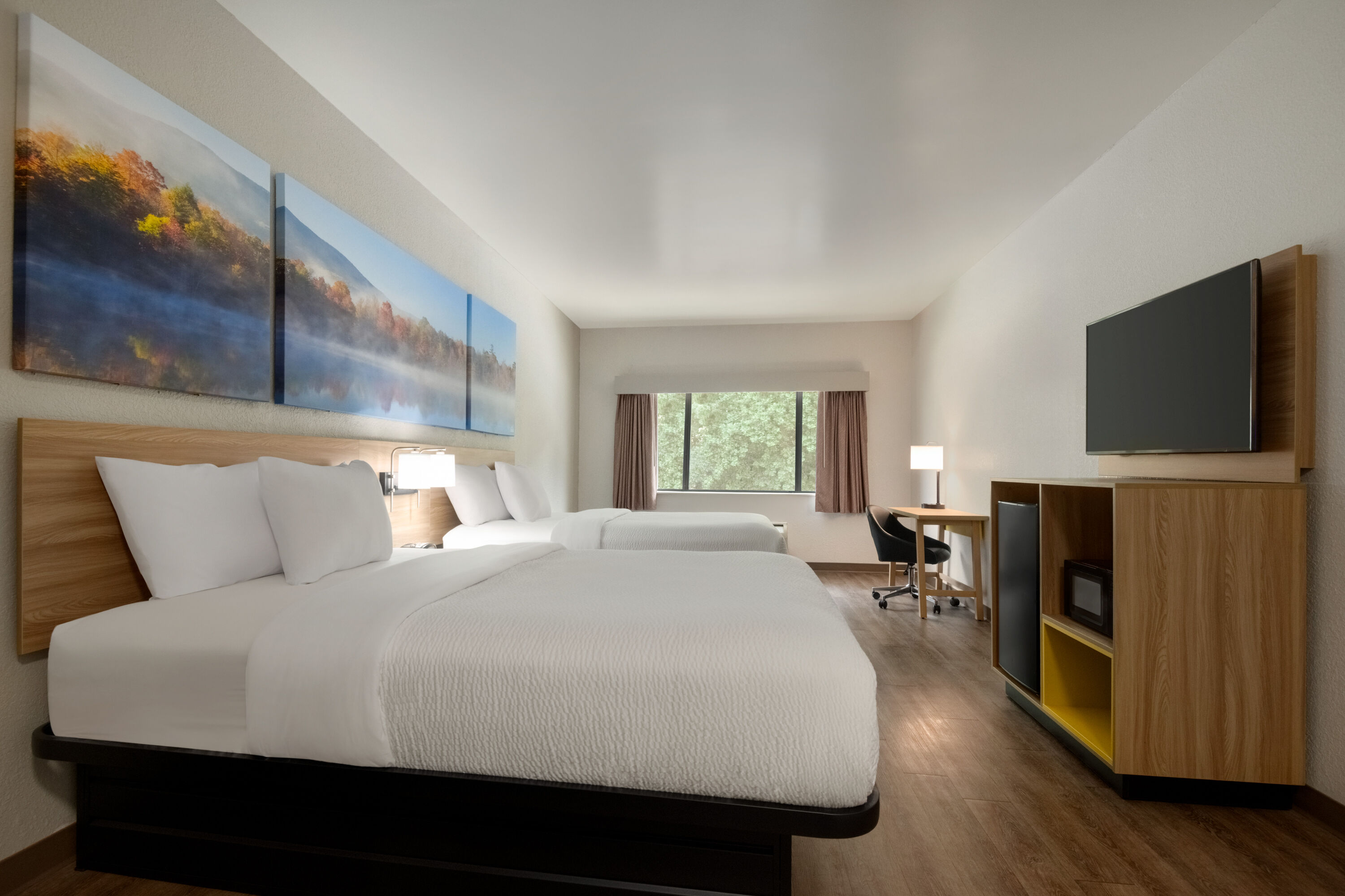 Guest room at the Days Inn by Wyndham Lexington in Lexington, North Carolina