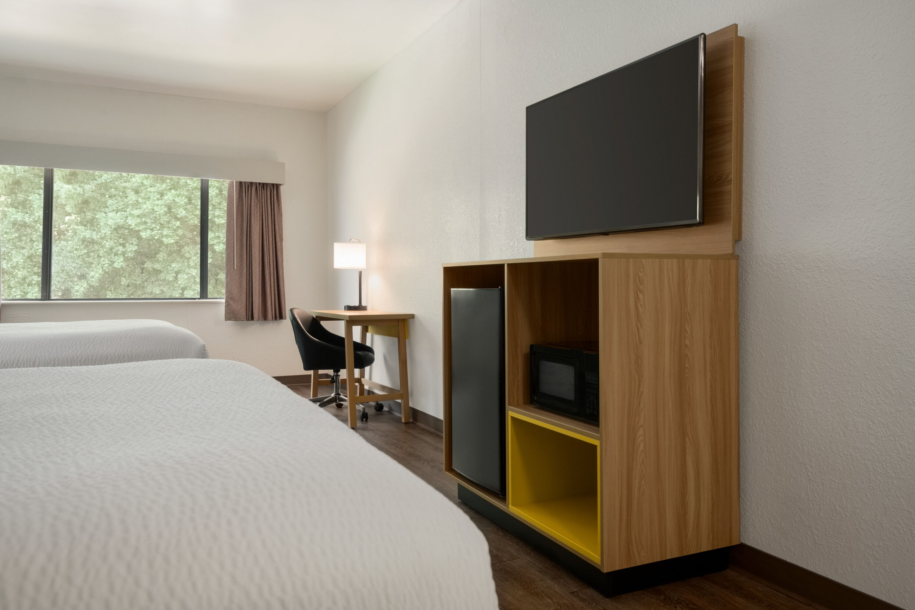 Guest room at the Days Inn by Wyndham Lexington in Lexington, North Carolina