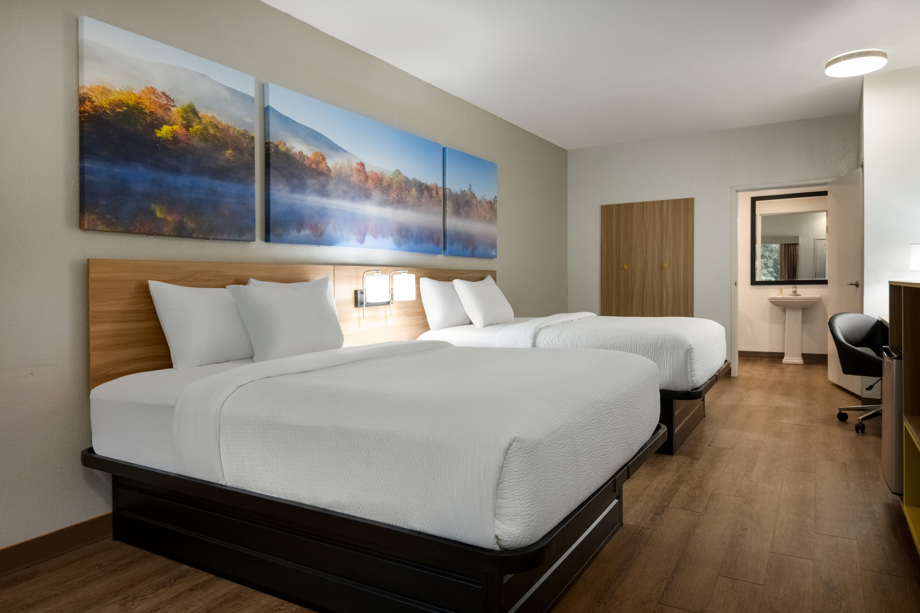 Guest room at the Days Inn by Wyndham Lexington in Lexington, North Carolina