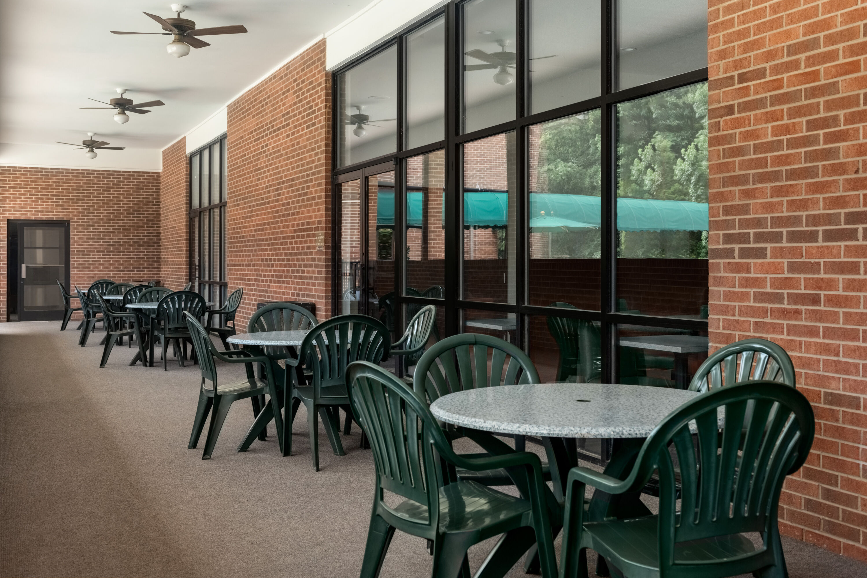 Bar patio at Days Inn by Wyndham Lexington in Lexington, North Carolina