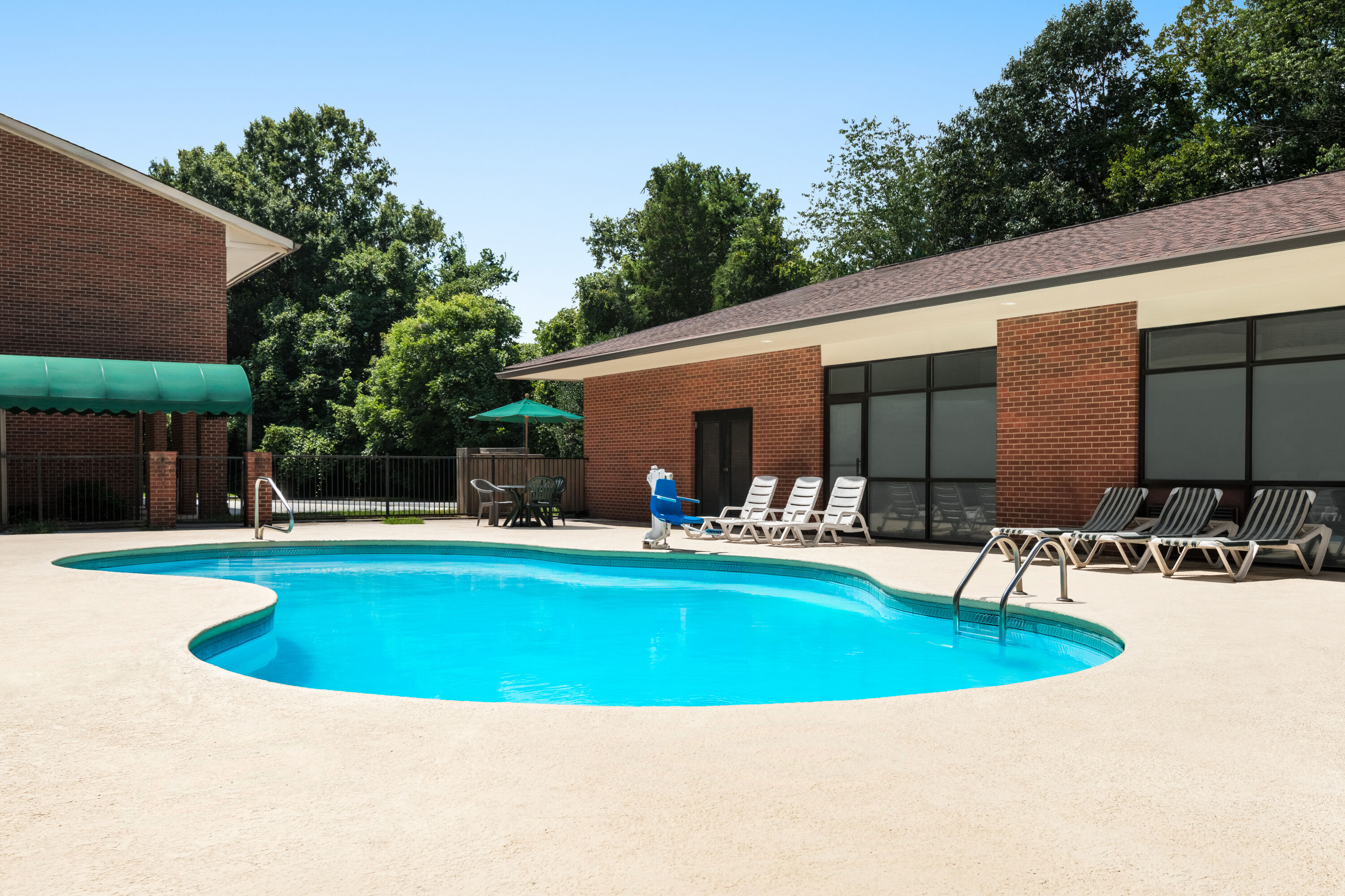 Pool at the Days Inn by Wyndham Lexington in Lexington, North Carolina