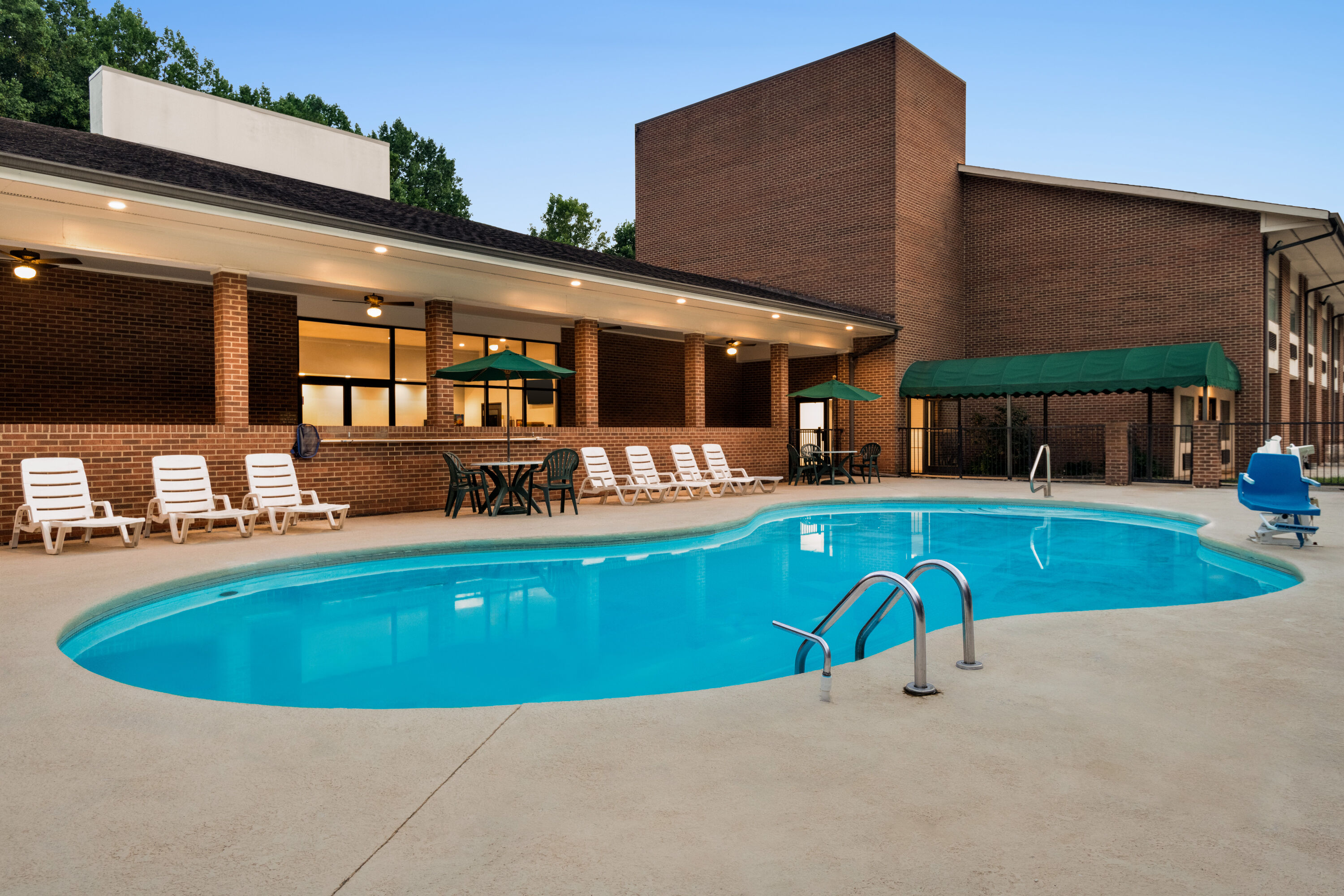 Pool at the Days Inn by Wyndham Lexington in Lexington, North Carolina