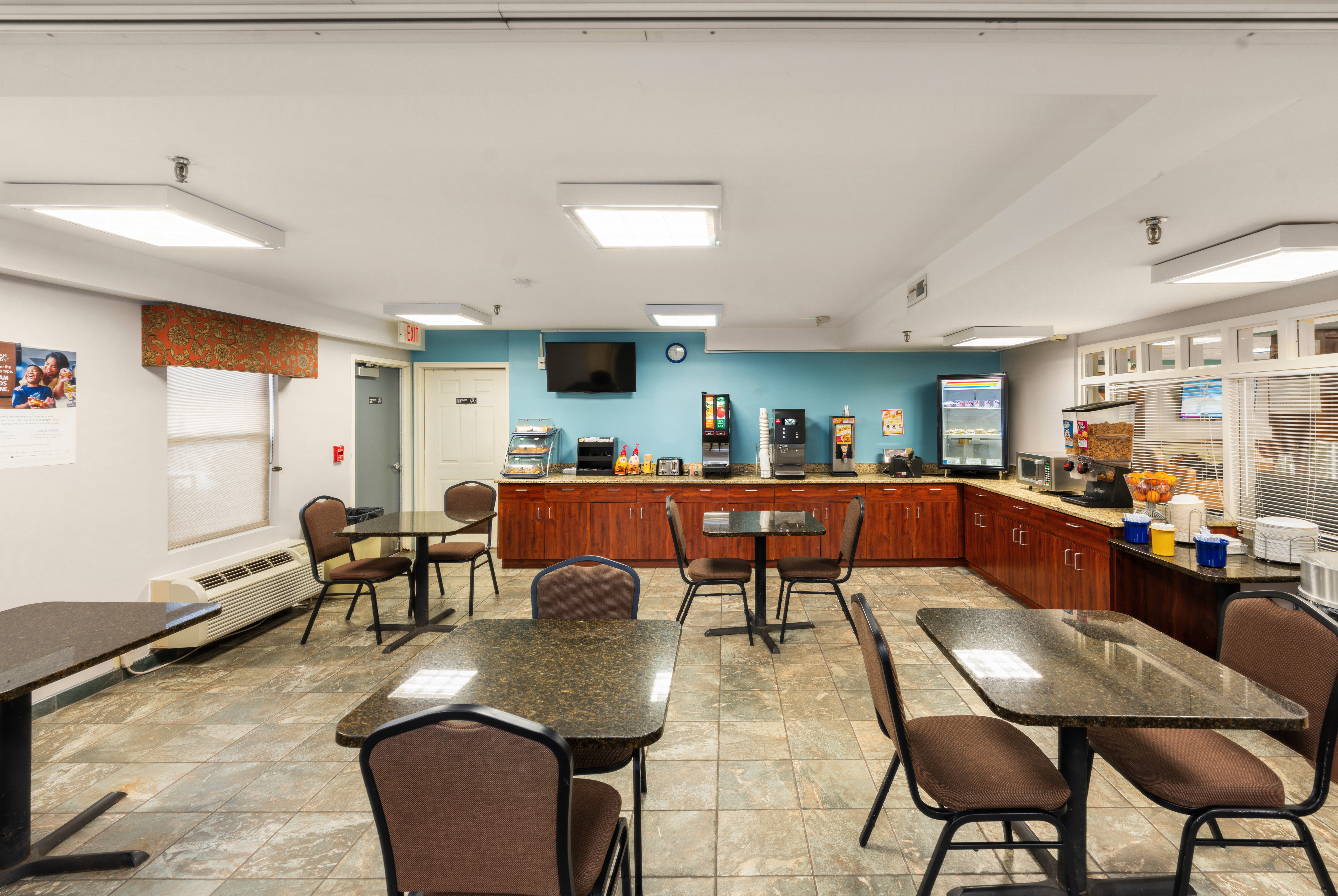 Free breakfast at Days Inn by Wyndham Raleigh-Airport-Research Triangle Park in Morrisville, North Carolina