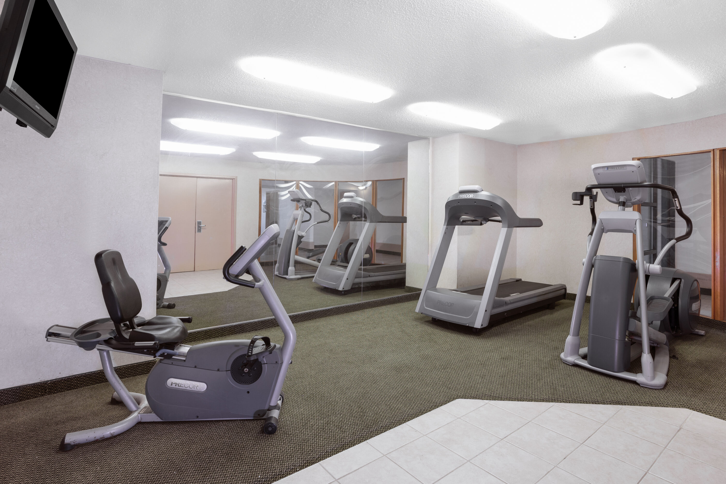 Fitness room at Days Inn by Wyndham Raleigh Glenwood-Crabtree in Raleigh, North Carolina