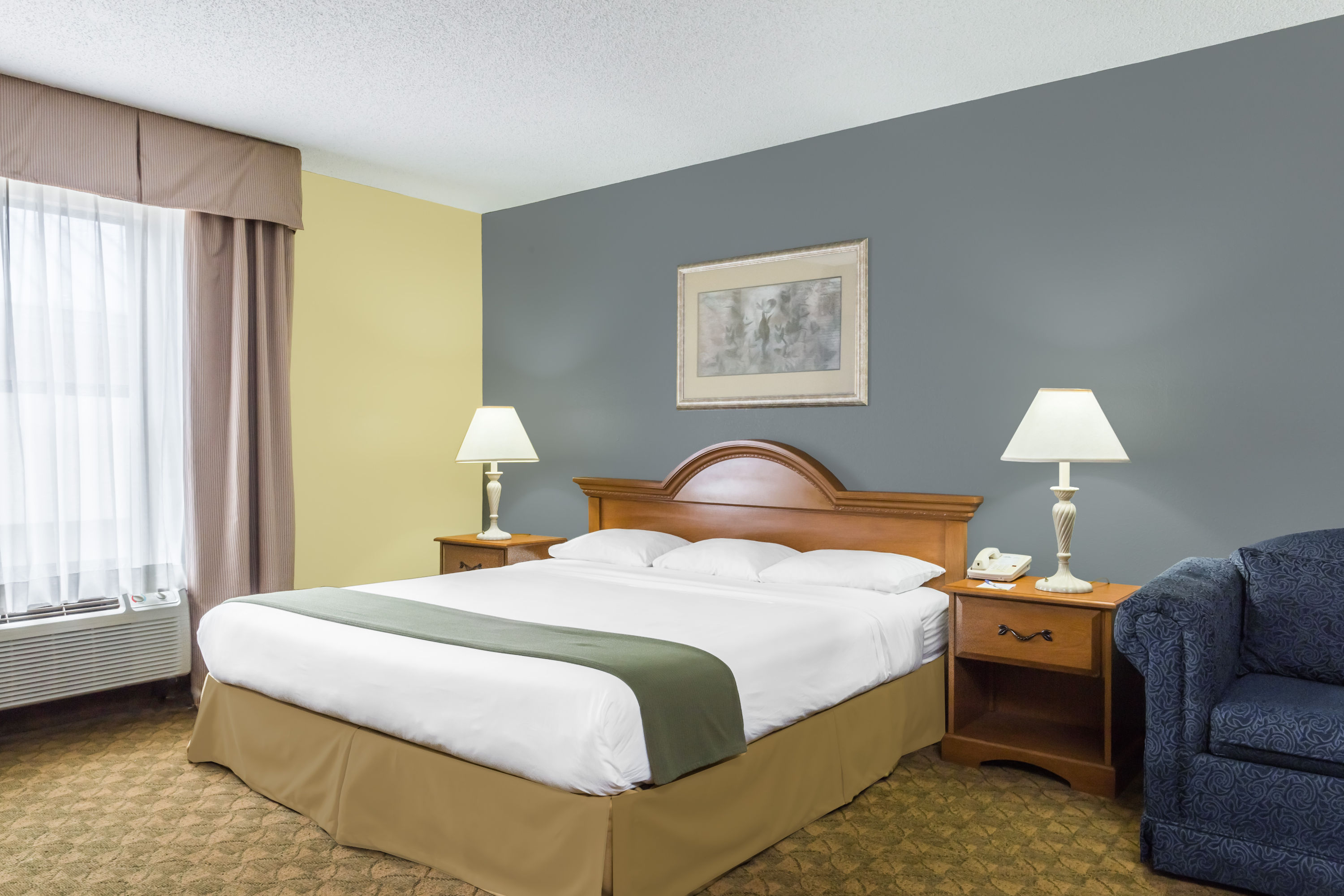 Guest room at the Days Inn by Wyndham Selma in Selma, North Carolina